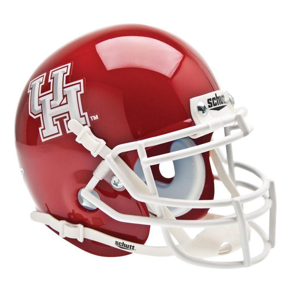 Houston Cougars College Football Collectible Mini Helmet - Authentic NCAA Replica with Display Stand - Perfect for Fans, Memorabilia Collectors & Game Room Decor