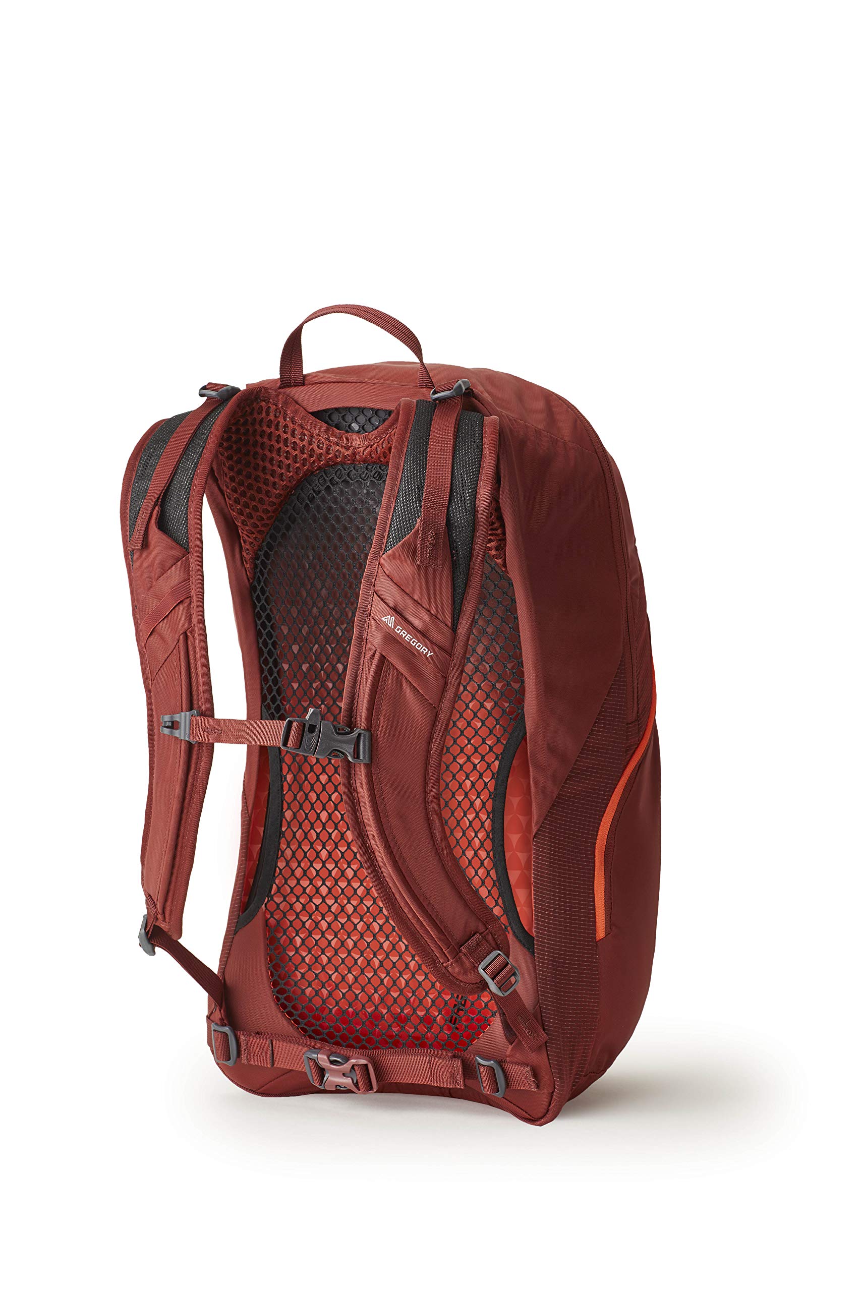 Gregory Arrio 22 Unisex Day Hiking Backpack - Lightweight & Durable for Outdoor Adventures - One Size Fits All - Brick Red - Perfect for Camping, Travel & Daily Commute