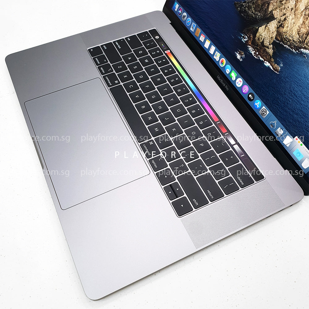Apple MacBook Pro 15-inch 2018 Model - Intel Core i7, 16GB RAM, 256GB SSD, Space Gray - Premium Laptop for Professionals, Students & Creatives - Perfect for Graphic Design, Video Editing & Business Productivity