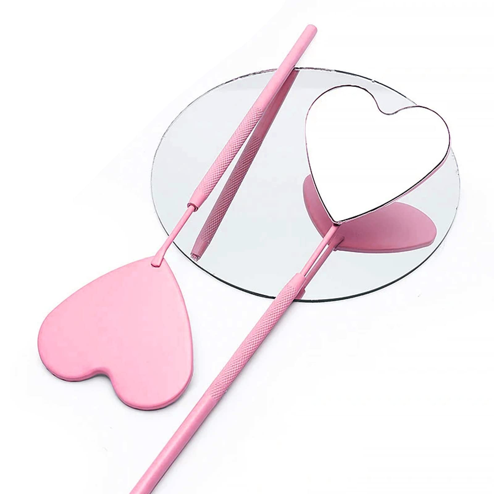 Professional Detachable Stainless Steel Eyelash Extension Mirror - Large Lash Makeup Mirror for Perfect Eyelash Application - Ideal for Salon, Home & Professional Lash Artists