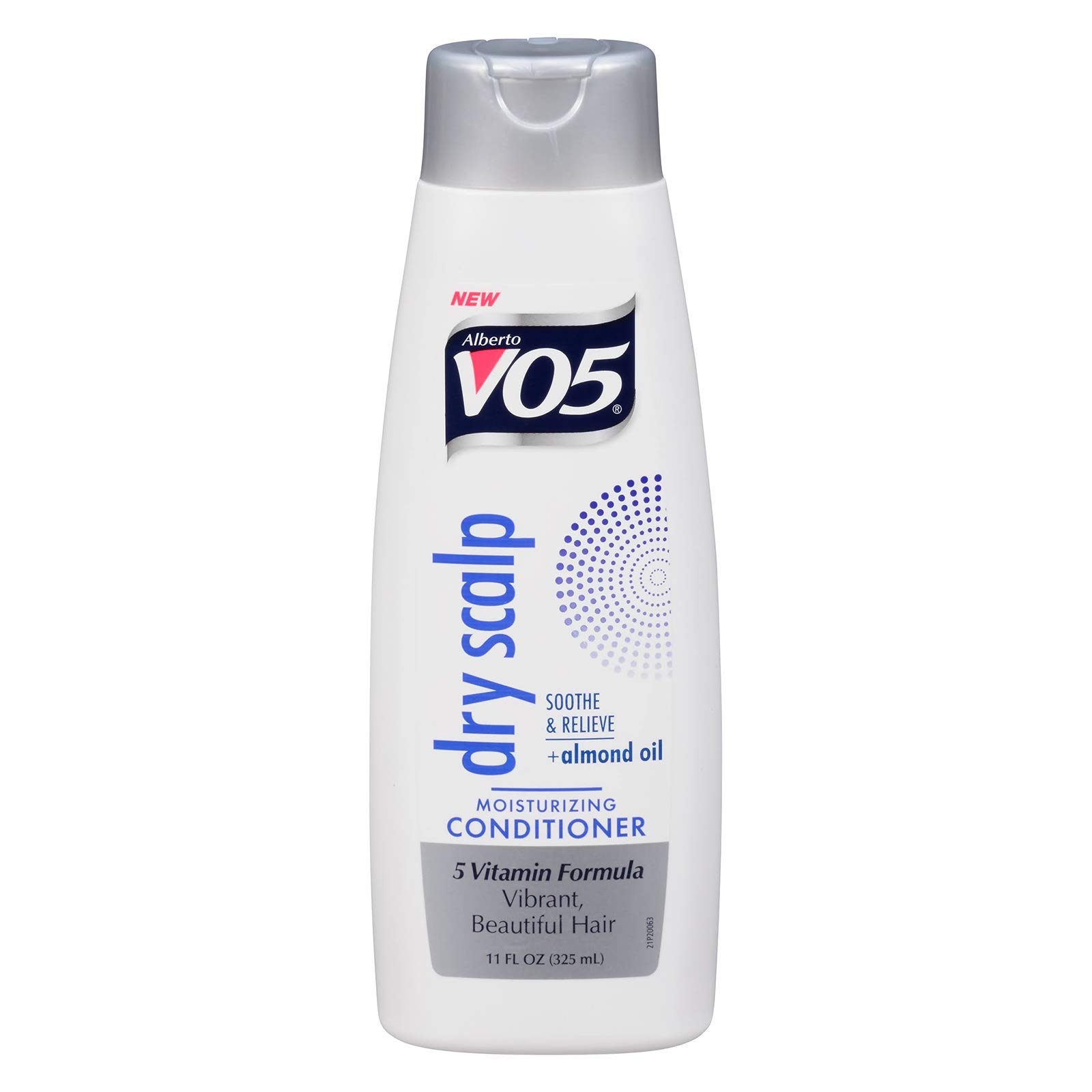 Alberto VO5 Dry Scalp Moisturizing Conditioner with Almond Oil for Hydration & Nourishment - 2 Pack (White) - Ideal for Daily Hair Care & Scalp Treatment
