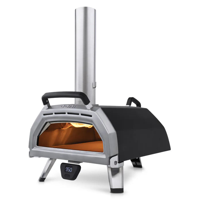 Ooni Karu 16 Multi-Fuel Outdoor Pizza Oven - Portable Wood & Gas Pizza Maker for Backyard, Camping & Parties - Perfect for Homemade Neapolitan & Artisan Pizzas