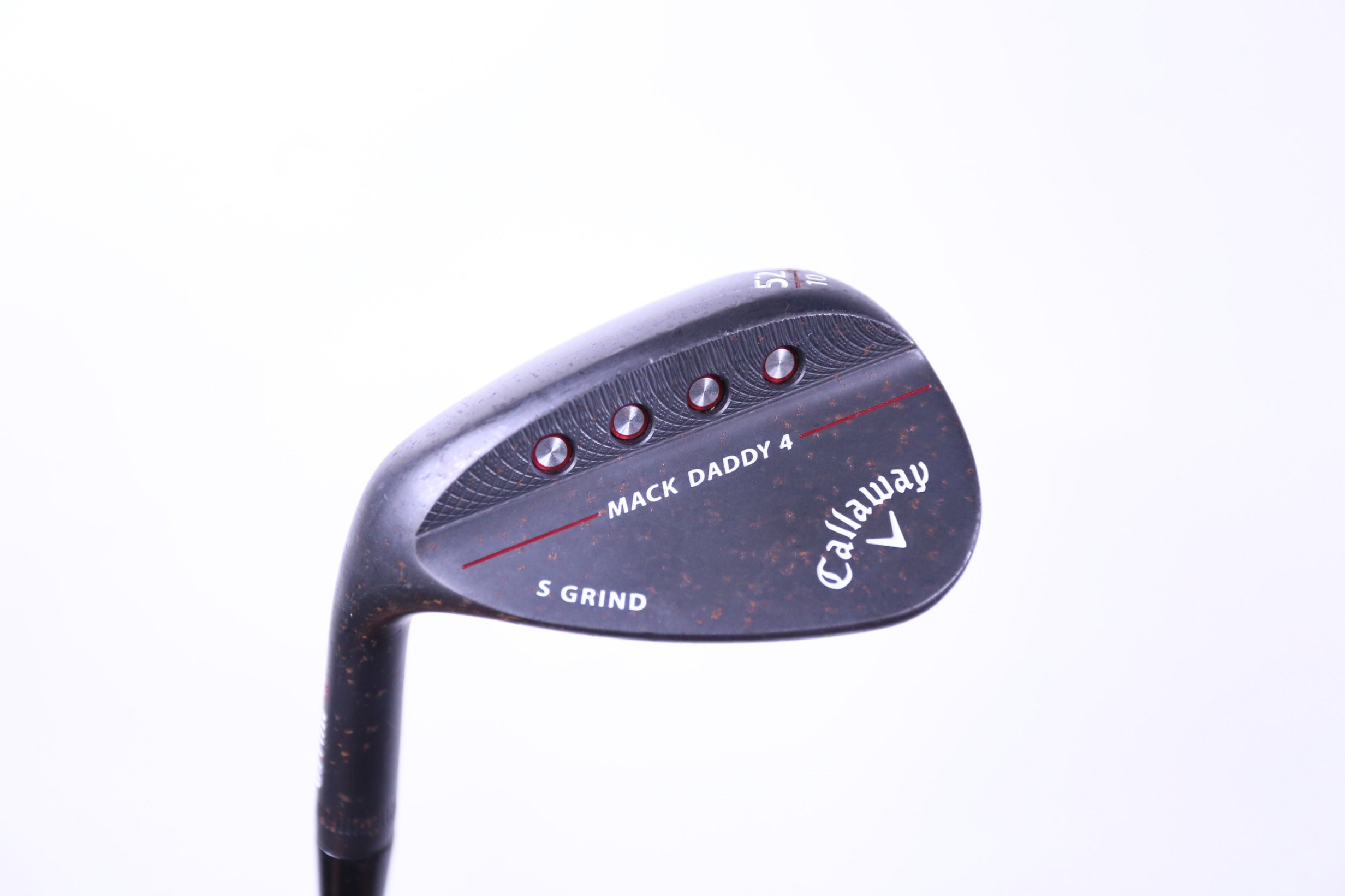 Used Callaway Mack Daddy 4 Tactical Gap Wedge 52° Left Handed Stiff Flex Golf Club - Perfect for Short Game Shots & Approach Play