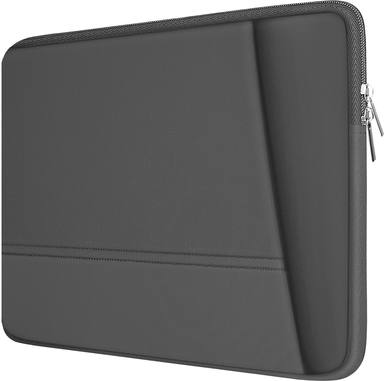 TEDNETGO 14 Inch Laptop Sleeve - Waterproof Protective Case for MacBook Pro 2022 & 13 Inch Models, Durable Grey Laptop Bag - Perfect for Travel, Office & School Use