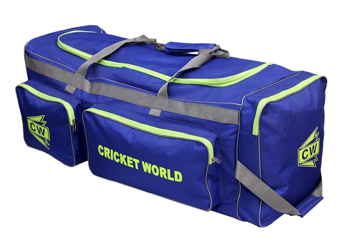 CW MEGAPAK Cricket Wheel Kit Bag - Rolling Sports Bag with Wheels & Bat Compartment for Men, Seniors & Juniors | Perfect for Cricket Matches, Training & Travel