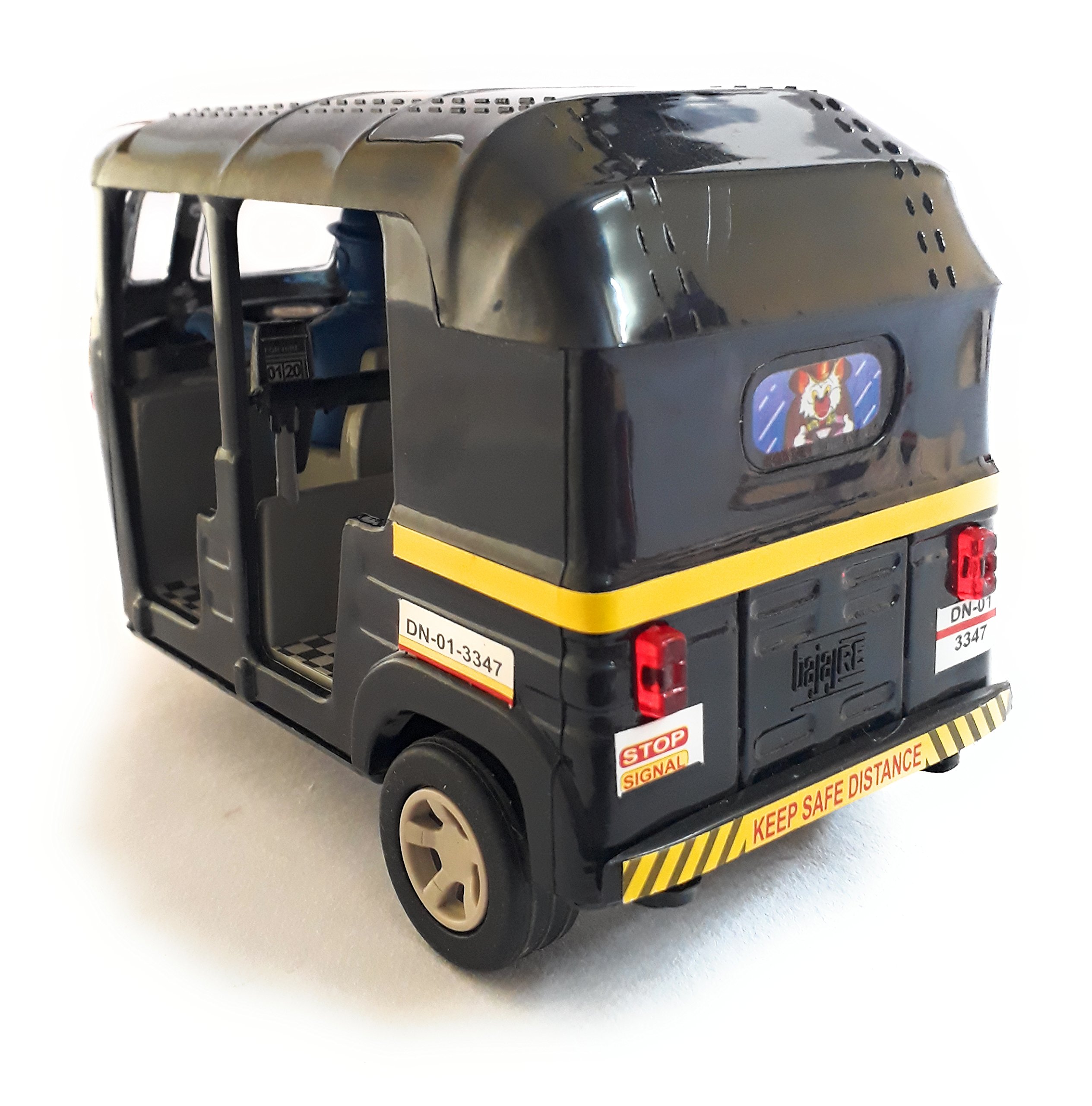 Auto Rickshaw & Ambulance Toy Set - 2 Piece Multicolor Vehicle Combo for Kids | Perfect for Pretend Play, Gift Giving & Early Learning Scenarios