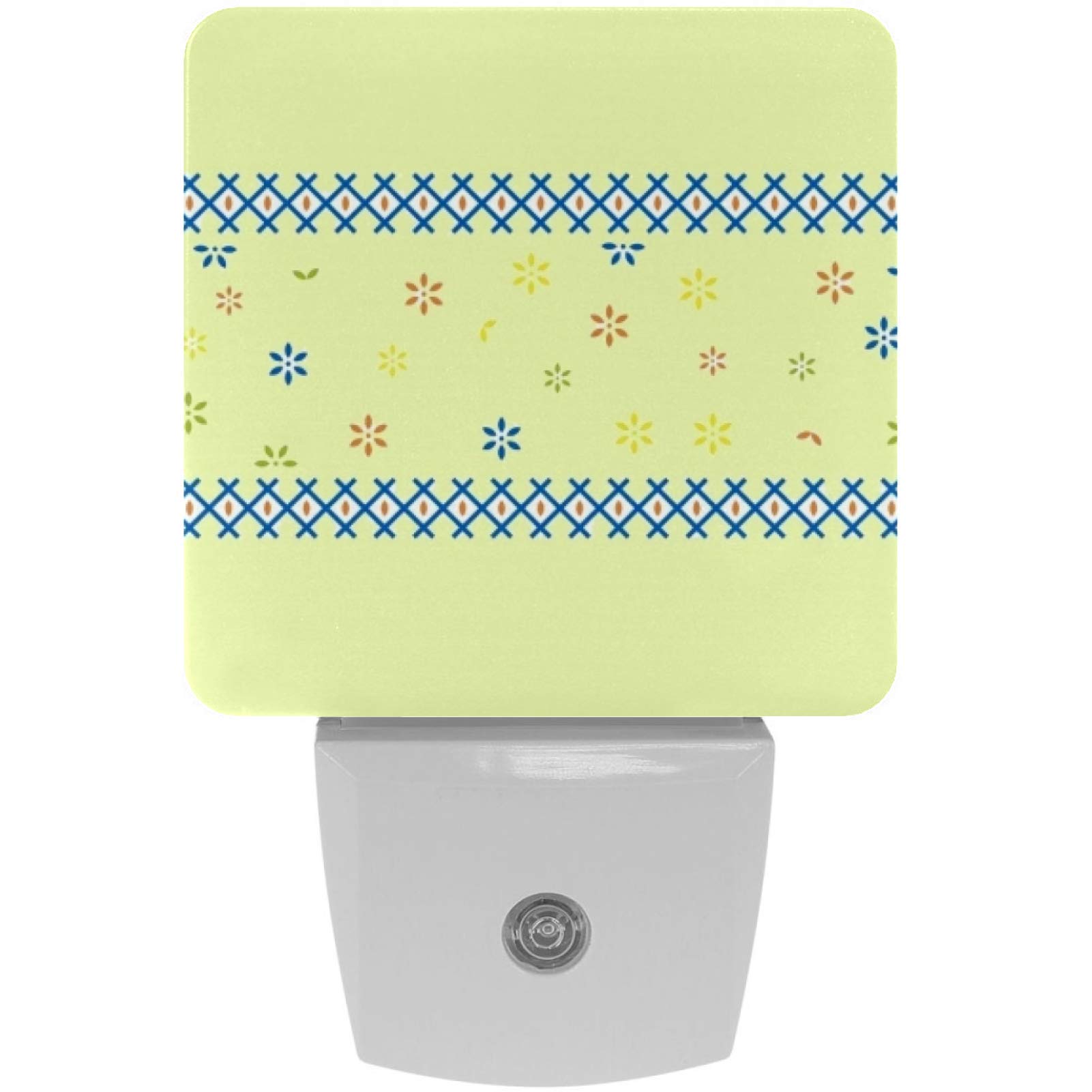 Smart LED Night Light with Auto Dusk to Dawn Sensor - Plug in Wall Light for Hallway, Bedroom, Nursery, Kitchen, Staircase & Bathroom - Perfect for Nighttime Safety and Convenient Navigation
