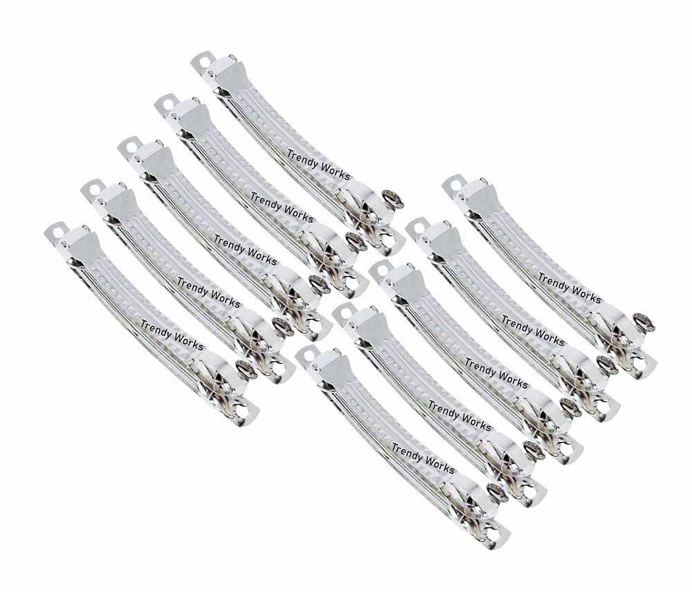 30 Pieces Silver Hair Pins & Clips for Women - 8cm DIY Hair Accessories Set - Perfect for Updos, Braids, Buns & Everyday Styling