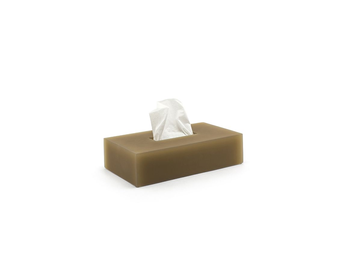 FOH Rectangle Nassau Tissue Box Cover - Set of 4 | Decorative Tissue Holder for Home, Office & Bathroom | Modern Home Decor Accessory