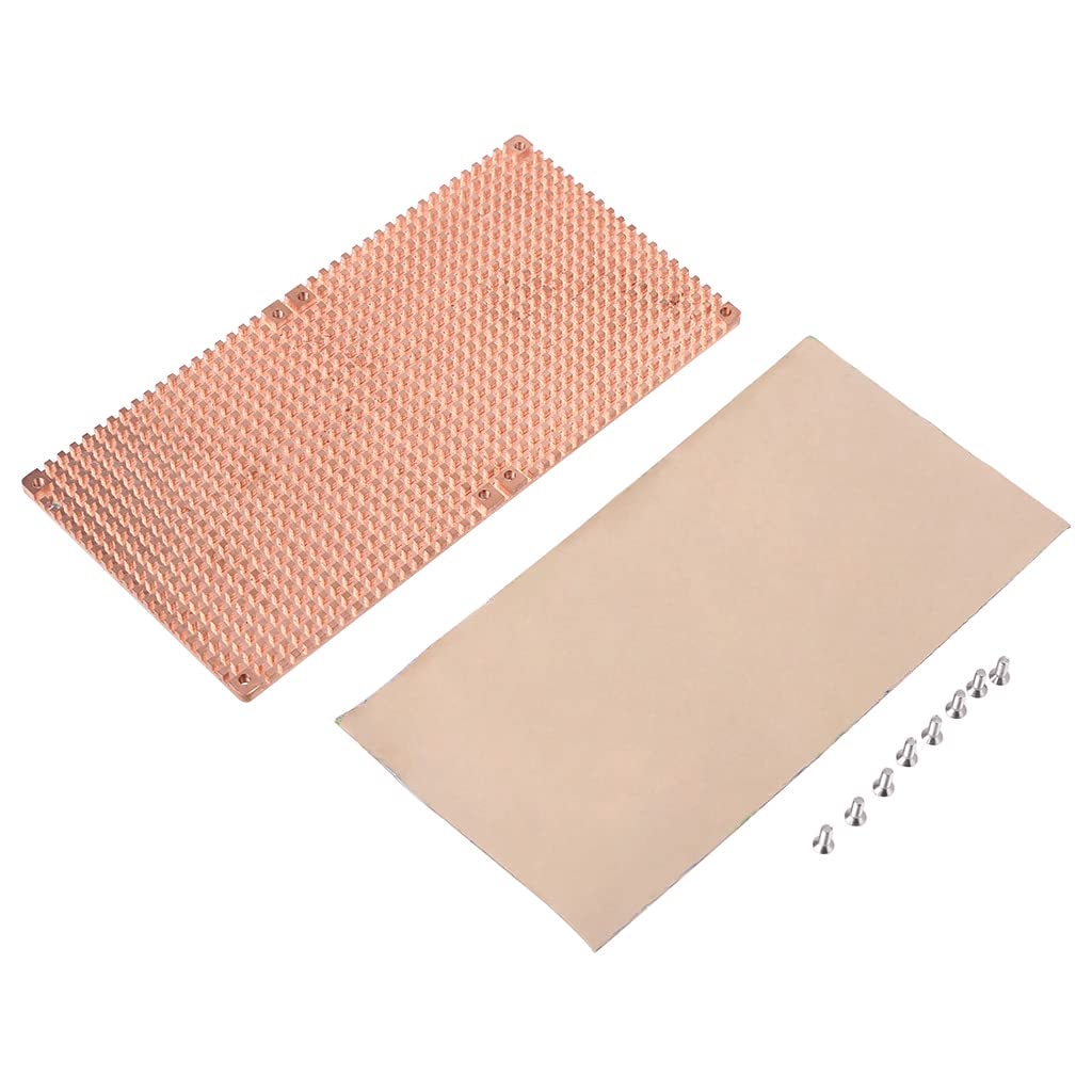 High-Performance Navna Full Cover GPU Copper Cooling Backplate for NVIDIA RTX 3090/3080 Graphics Cards - Enhanced Heat Dissipation for Gaming PCs & Workstations