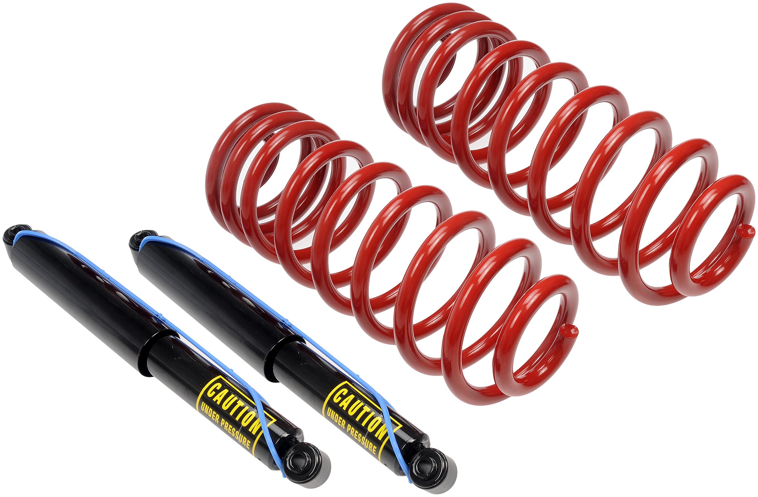 Dorman 949-525 Rear Air Spring to Coil Spring Conversion Kit - Compatible with Ford F-150, Expedition & Lincoln Navigator (2007-2017) - Improve Ride Comfort & Eliminate Air Suspension Issues - Perfect for Off-Roading, Towing & Heavy Loads