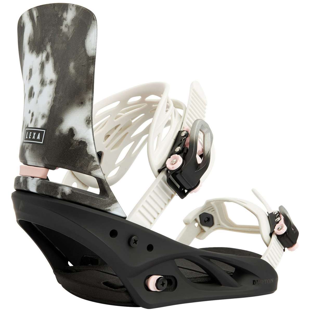 Burton Women's Lexa Snowboard Bindings 2022 - Lightweight & Responsive Snowboard Bindings for All-Mountain Riding | Perfect for Freestyle & Powder Snowboarding