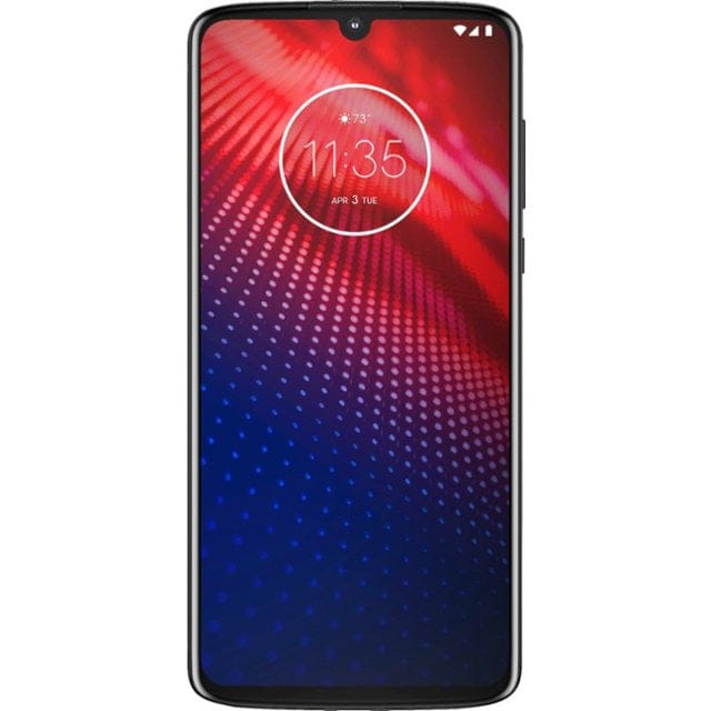 Unlocked Moto Z4 128GB Smartphone - Flash Gray | Fast Performance, Long Battery Life for Work, Travel & Entertainment