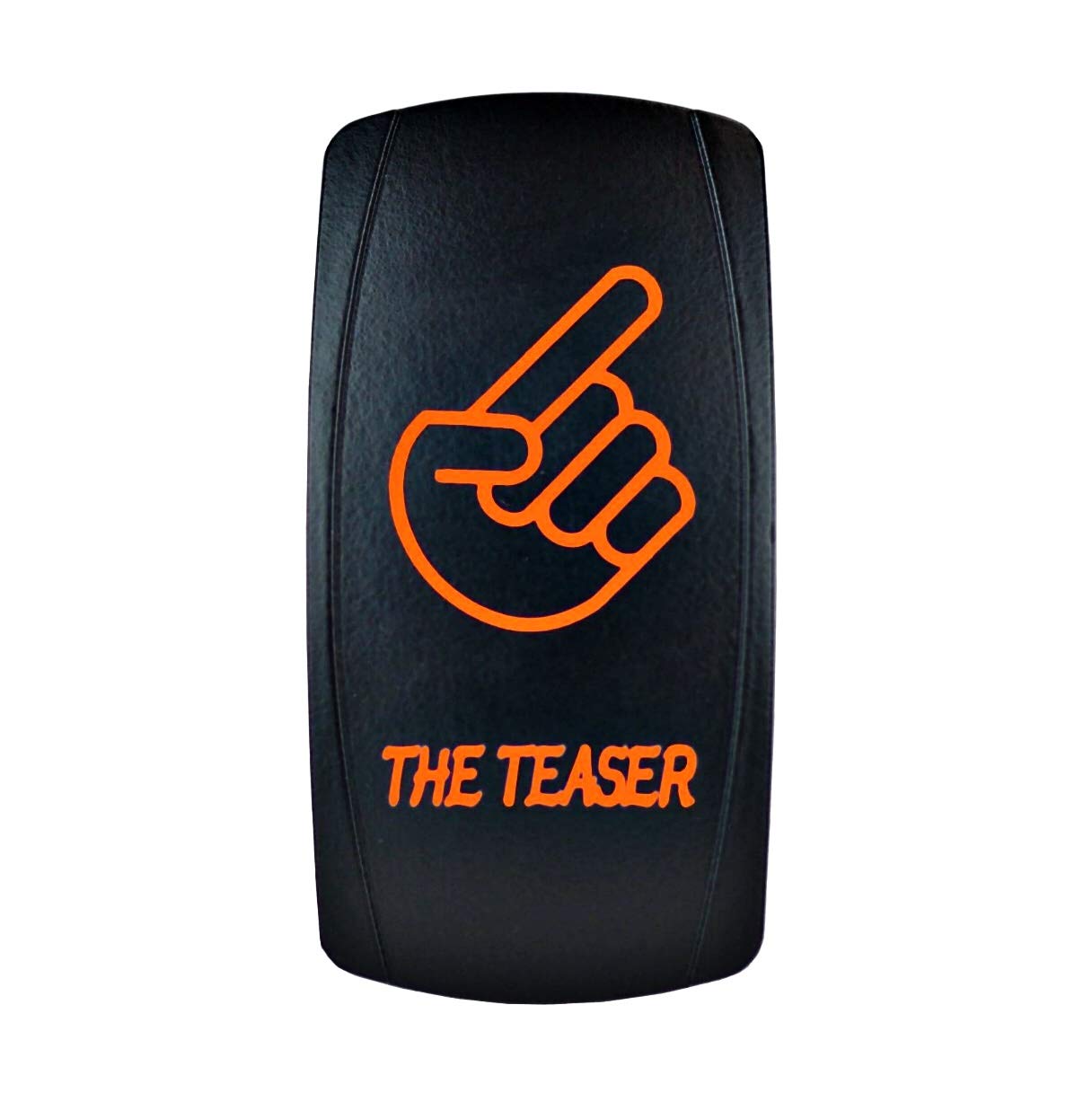 STVMotorsports 5 Pin Laser Automotive Rocker Switches On/Off LED Light 12V 20A - Waterproof Toggle Switch for Car, Truck, UTV, ATV, Boat, RV & Off-Road Vehicles Interior Accessories (Orange) - Perfect for Dashboard Control, Lighting Systems & Custom Modifications