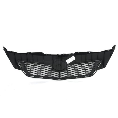 CarPartsDepot New Front Black Mesh Grille Grill for 2009-2010 Toyota Corolla Base CE LE S XLE XRS - TO1200304 5311102450 Replacement - Perfect for Car Upgrades & Customization