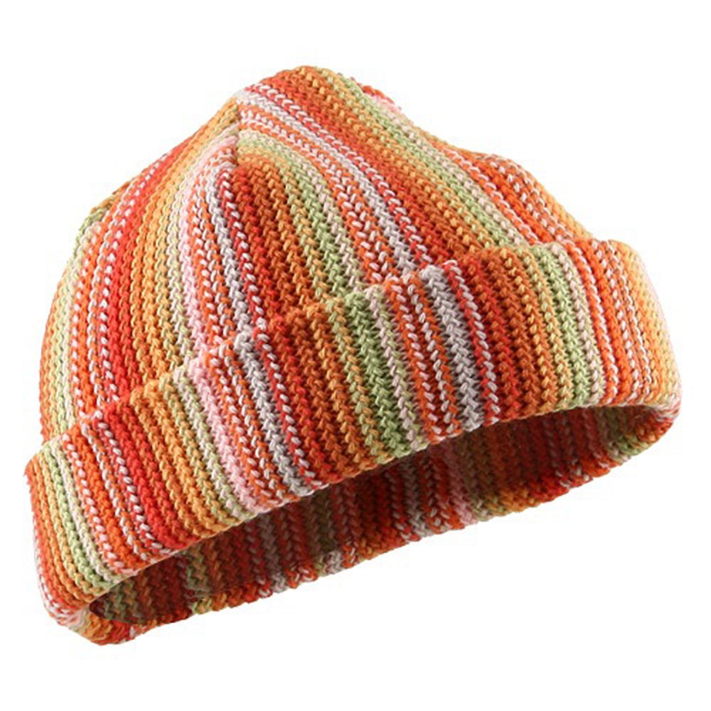 Crocheted Cuff Knit Beanie Hat for Women & Men - Winter Warm Slouchy Beanie - Cozy Handmade Crochet Hat for Cold Weather, Outdoor Activities & Casual Wear