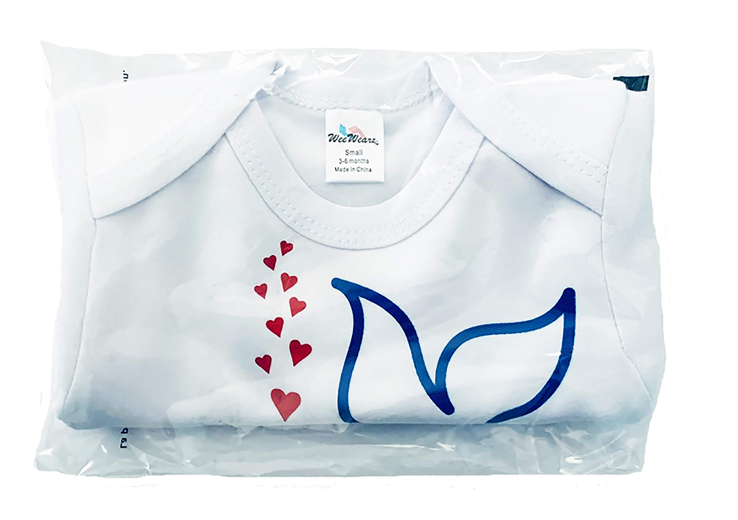 Whale Baby Bodysuit - Unisex Fisherman Outfit for Summer Beach