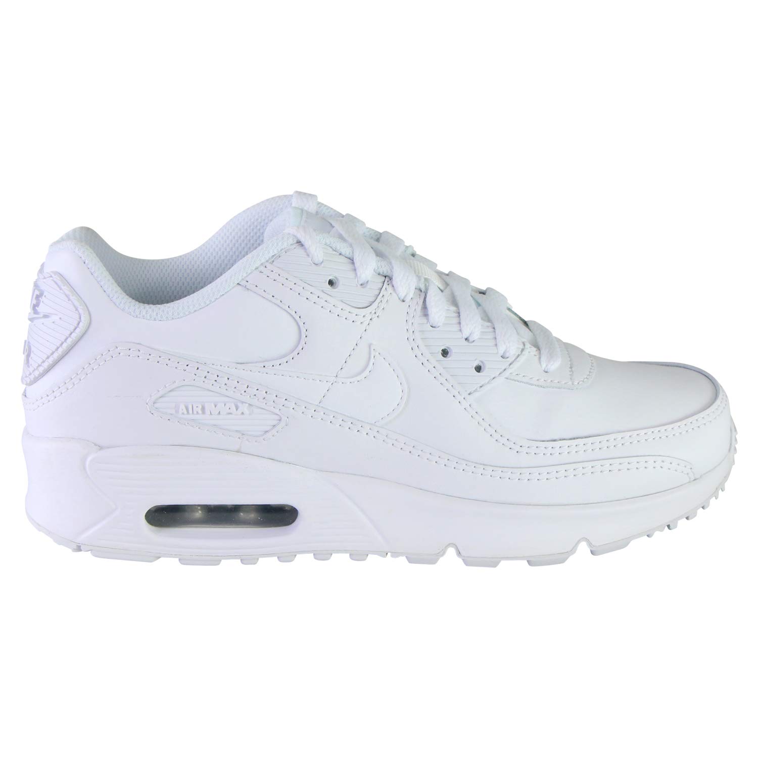 Nike Boys Air Max 90 Running Shoes - Lightweight & Comfortable Sneakers for Kids - Perfect for School, Sports, and Everyday Wear