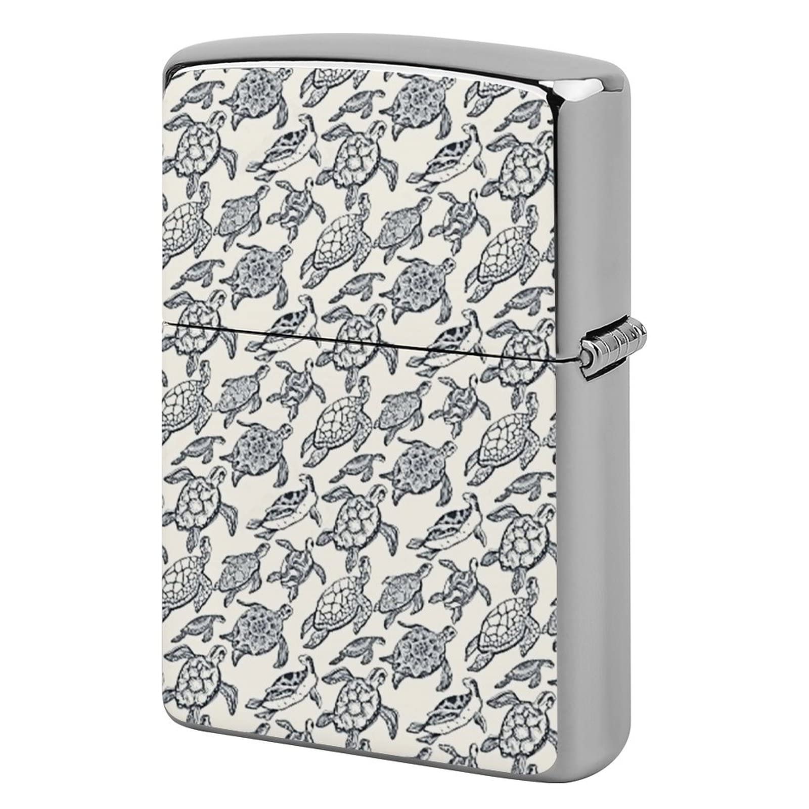 3D Printed Ocean Sea Turtle Lighter Case Holder - Unique Cigarette Lighter Cover (Lighter Not Included) - Perfect for Beach Parties, Camping & Outdoor Adventures