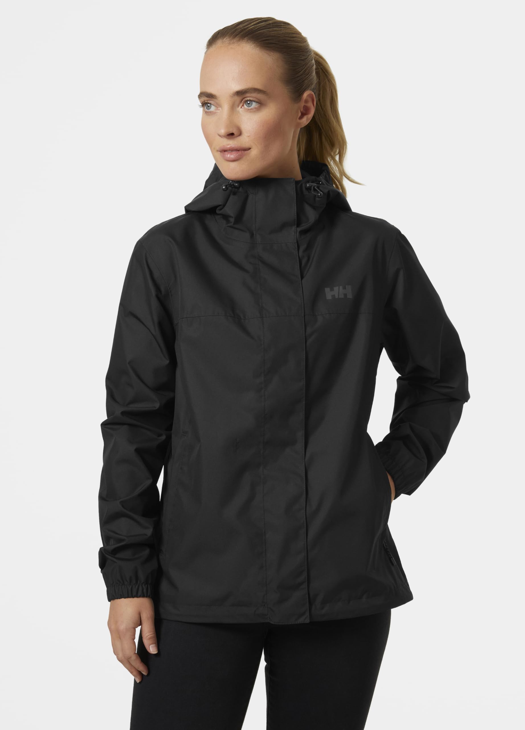 Helly Hansen Women's W Vancouver Waterproof Breathable Rain Jacket - Lightweight Windproof Outdoor Jacket for Hiking, Camping & Travel