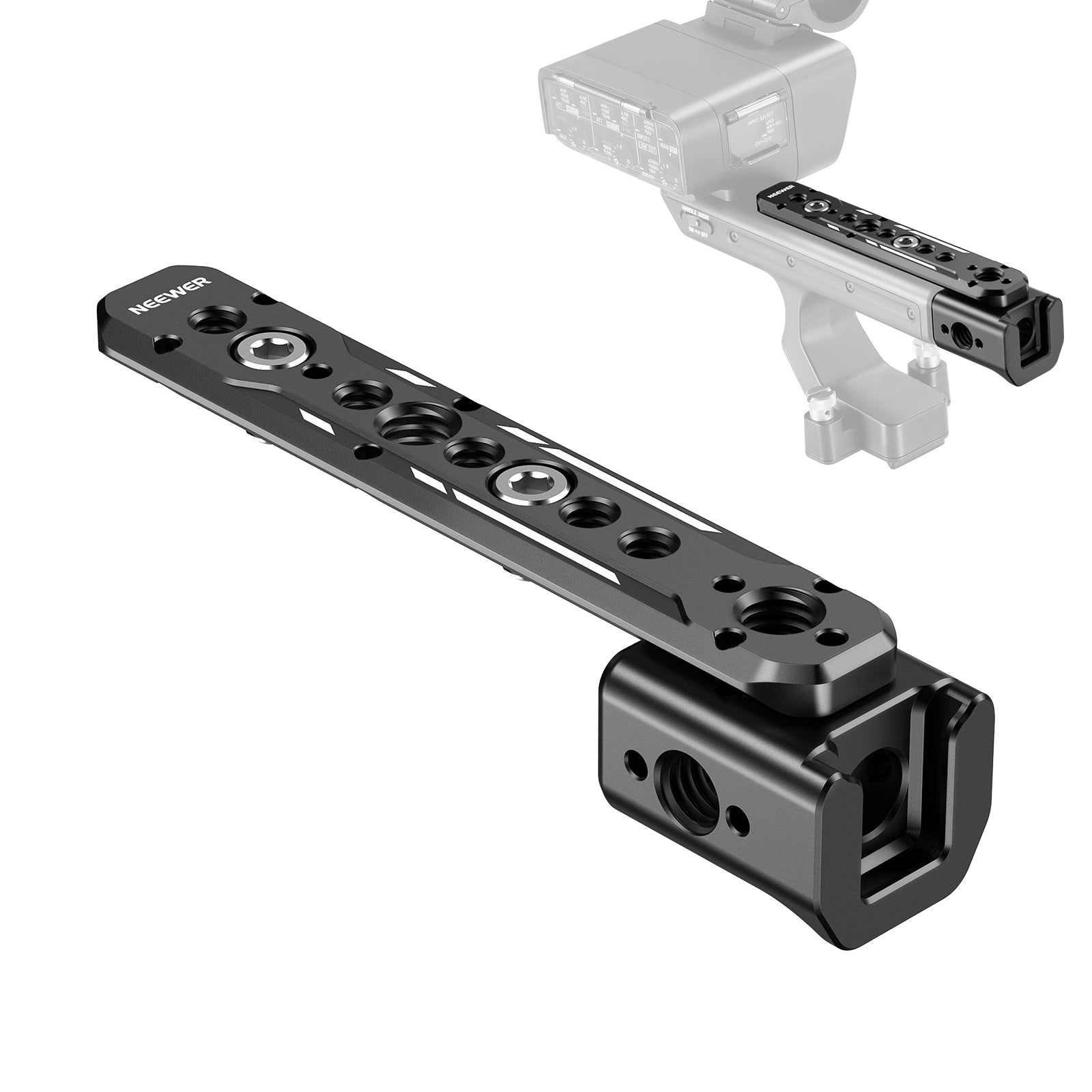 NEEWER CA015 XLR Handle Extension Rig for Sony FX3 FX30 Camera - Perfect for Vlogging, Filmmaking & Professional Video Recording