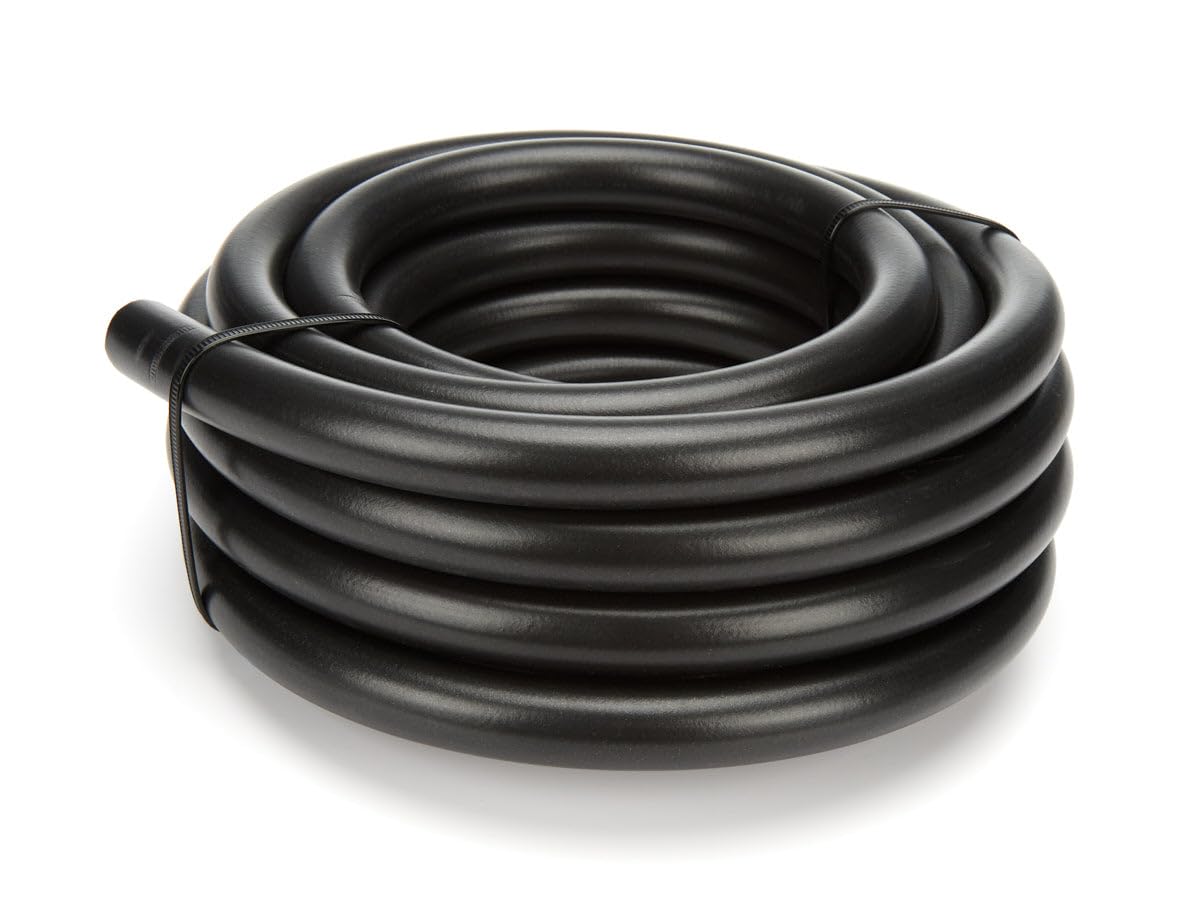 FRAGOLA #10 Push-Lite Hi-Temp Hose 20ft - Black - High Temperature Resistant Fuel Line for Automotive, Marine & Industrial Applications