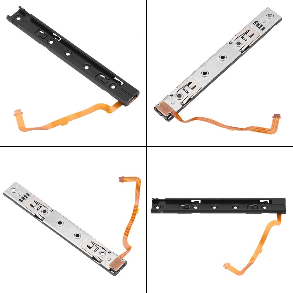VBESTLIFE Replacement Left & Right Slider with Flex Cable Repair Kit for Nintendo Switch Console - Fix Joy-Con Drift for Gaming & Handheld Play