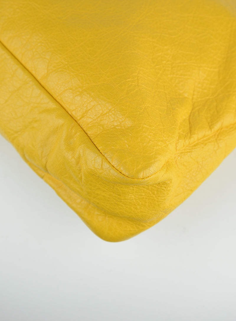 Yellow City Handbag for Women - Stylish & Durable Leather Tote Bag for Work, Travel & Everyday Use
