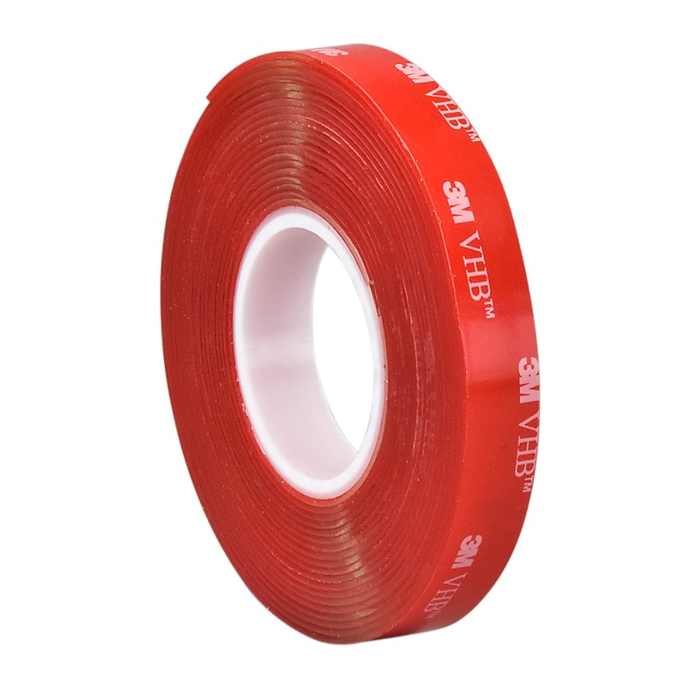 3M VHB Heavy Duty Mounting Tape 4910 - Clear, 12