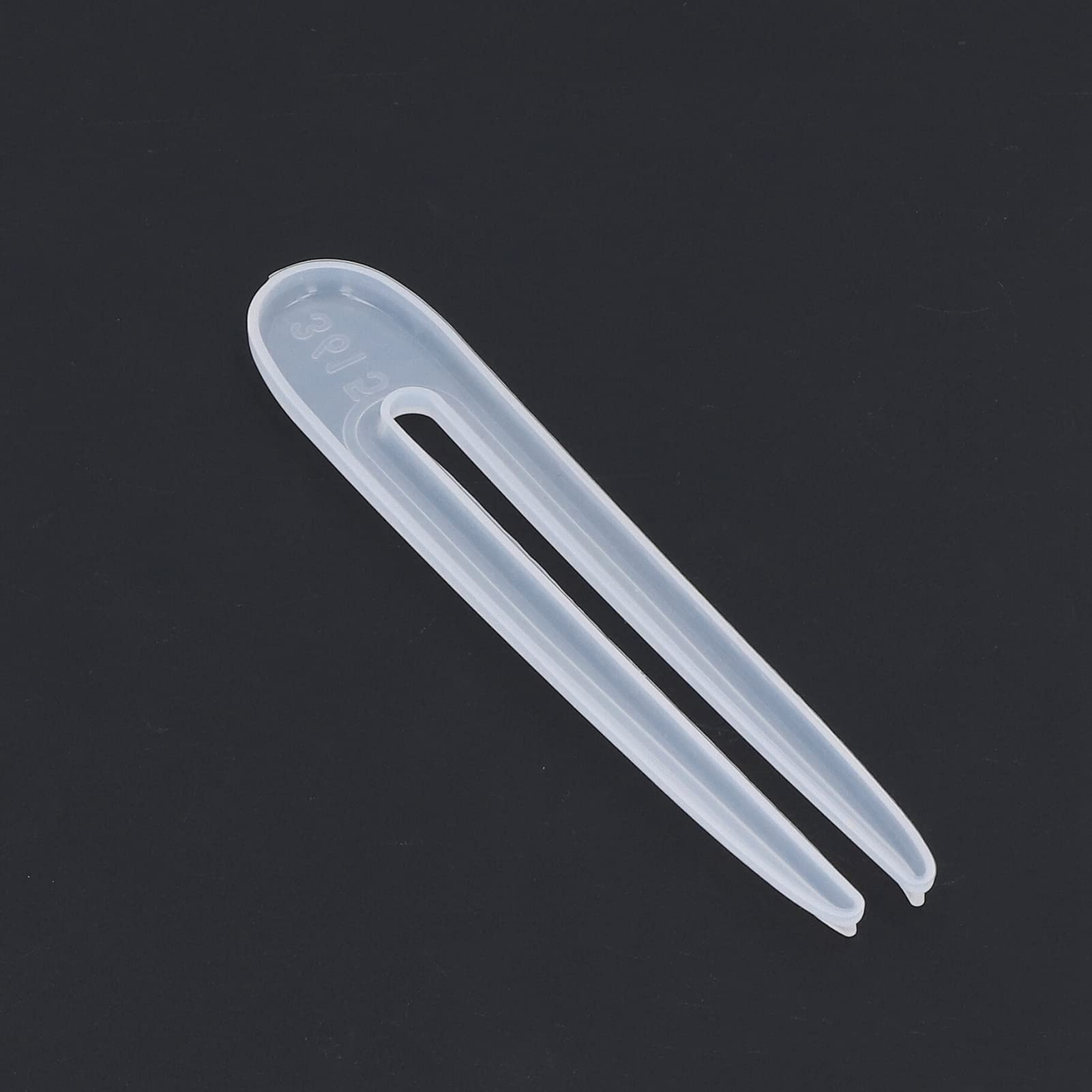 5Pcs Silicone Hairpin DIY Kit - Easy Demoulding Elastic Retro Hair Clips for Household Crafts, DIY Hair Accessories & Creative Projects | Perfect for Hair Styling, Gift Making & Crafting