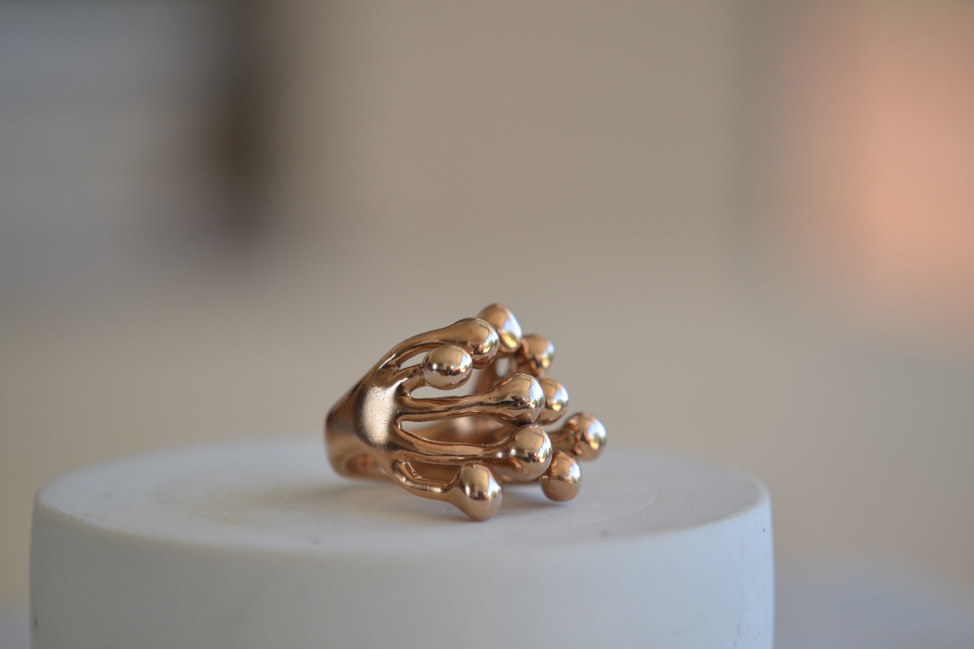Pistilli 40 Ring - Elegant Stainless Steel Adjustable Ring for Women & Men | Perfect for Weddings, Anniversaries, Gifts & Everyday Fashion Jewelry