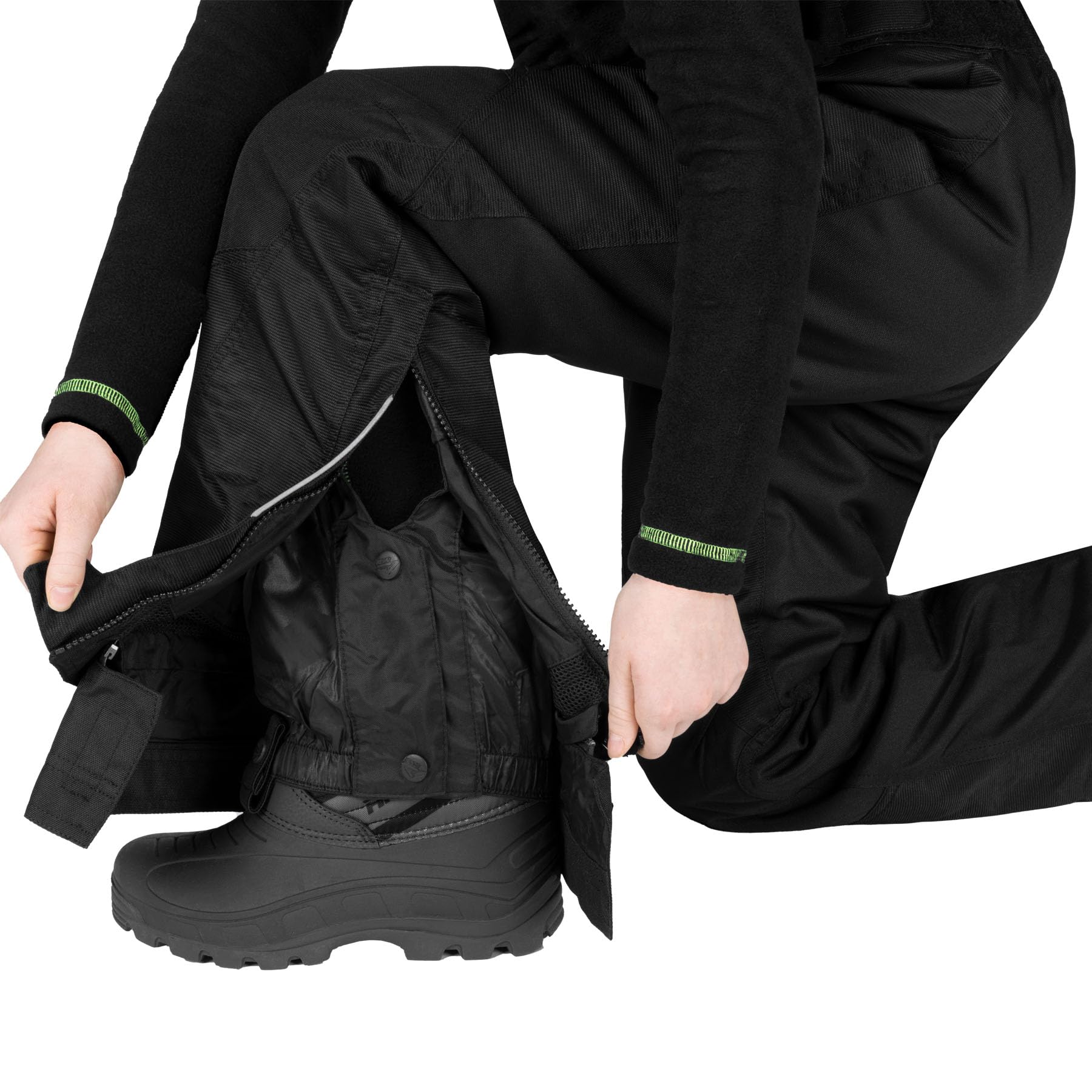 FXR Youth Clutch Pant 2025 - Boys' Motocross Pants (Black/Mint, Size 12) - Durable & Comfortable for Off-Road Racing & Dirt Bike Riding