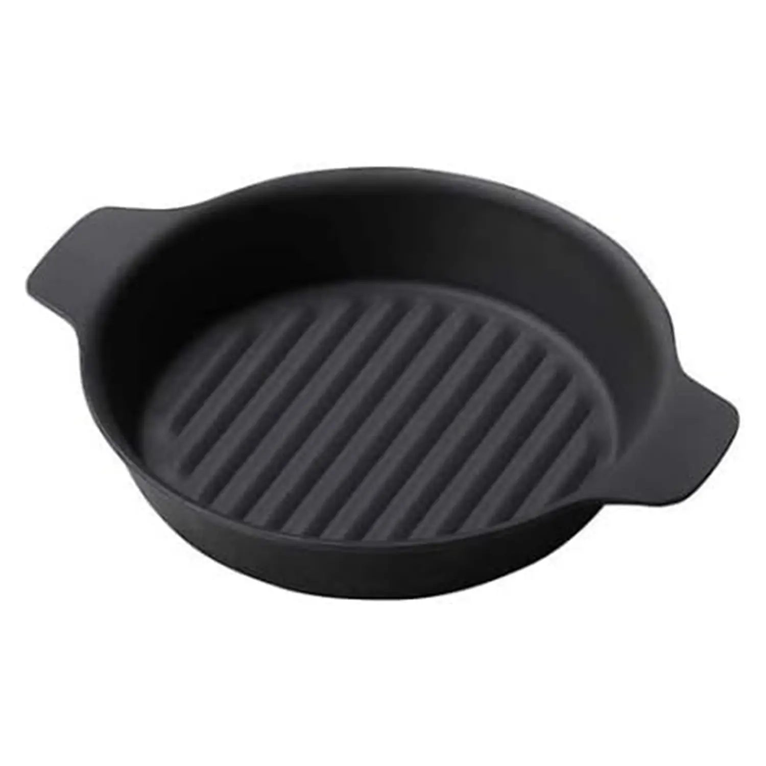 Premium MIN Cast Iron Au Gratin Dish - Oven & Grill Safe Baking Pan for Potatoes, Mac & Cheese - Perfect for Casseroles, Lasagna & Family Dinners