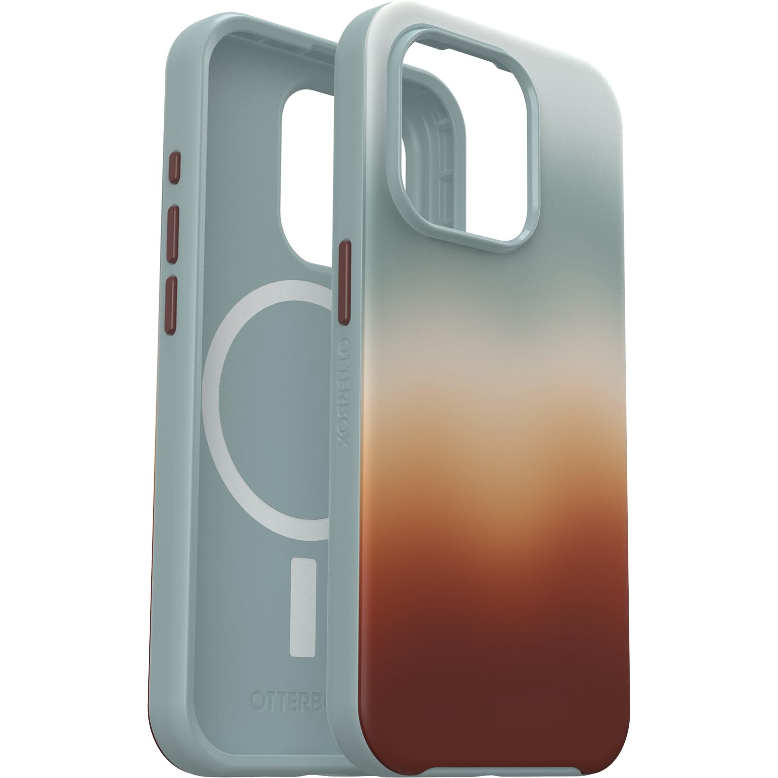 OtterBox Symmetry Series Case for iPhone 15 Pro - ARIZONA SUNRISE Blue | MagSafe Compatible | Ultra-Sleek Design | Raised Edge Protection for Camera & Screen | Perfect for Everyday Use, Travel & Outdoor Activities