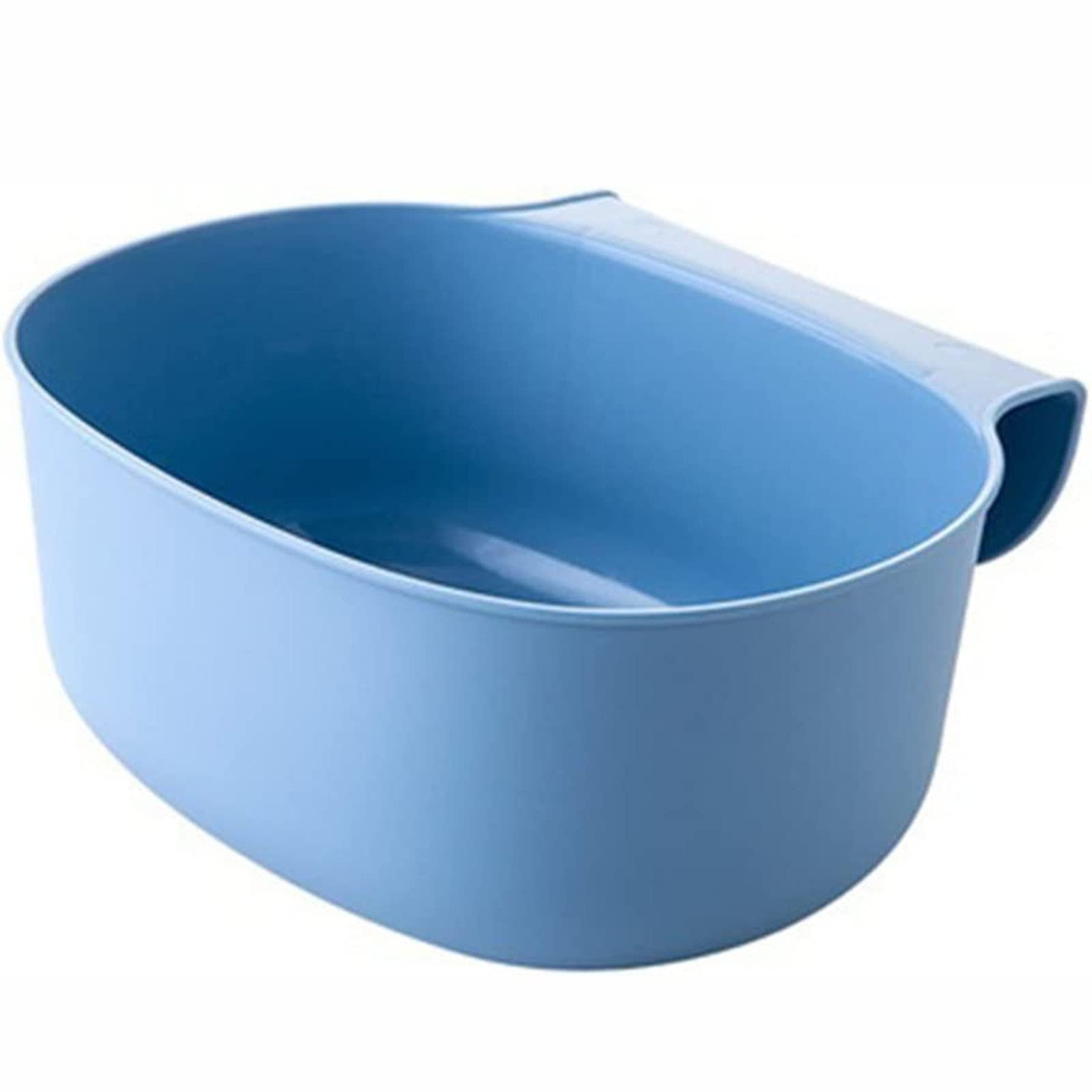 Hanging Trash Can for Kitchen Cabinet - Waste Bin Storage Container, Garbage Basket Organizer (Sky Blue, One Size) - Perfect for Small Spaces, Under Sink, Pantry & Bathroom Organization