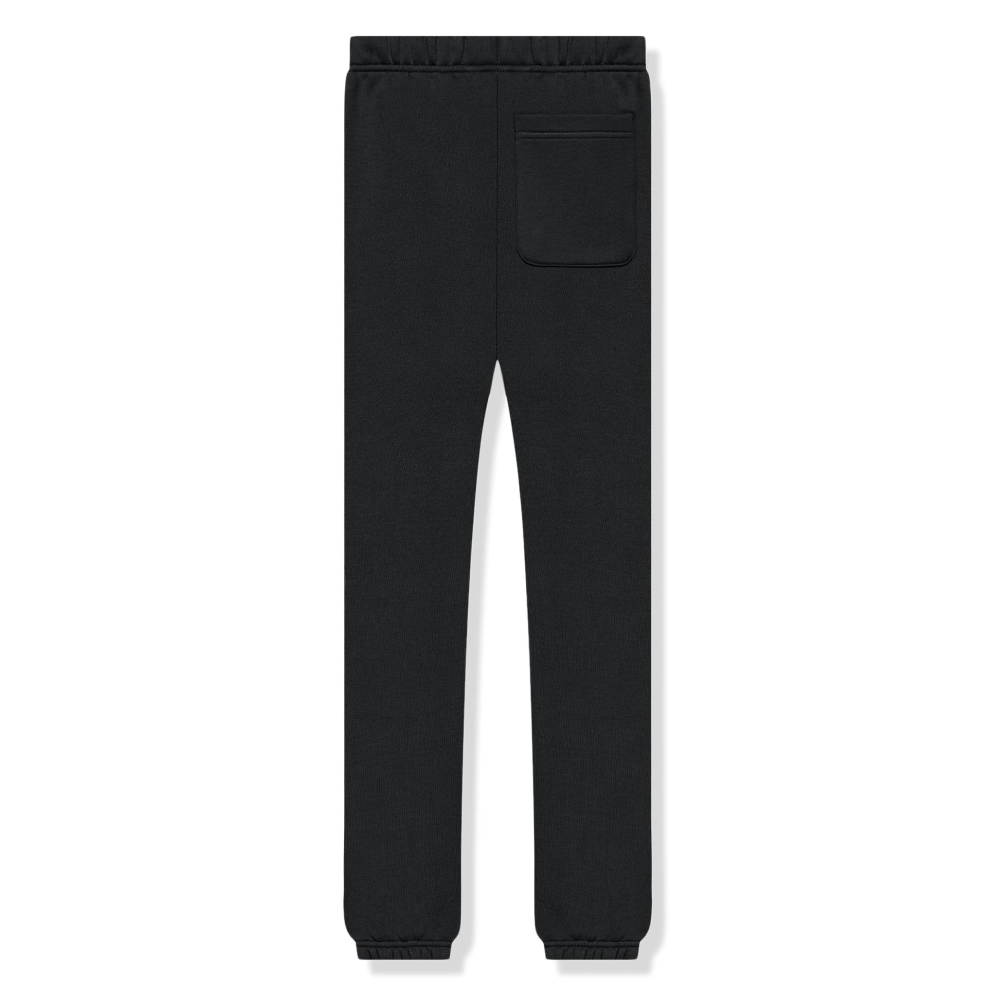Fear of God Essentials Black Reflective Lounge Sweatpants for Men - Comfortable Joggers with Elastic Waistband (Spring Summer 2021 Collection) - Perfect for Gym, Yoga, Running and Casual Wear