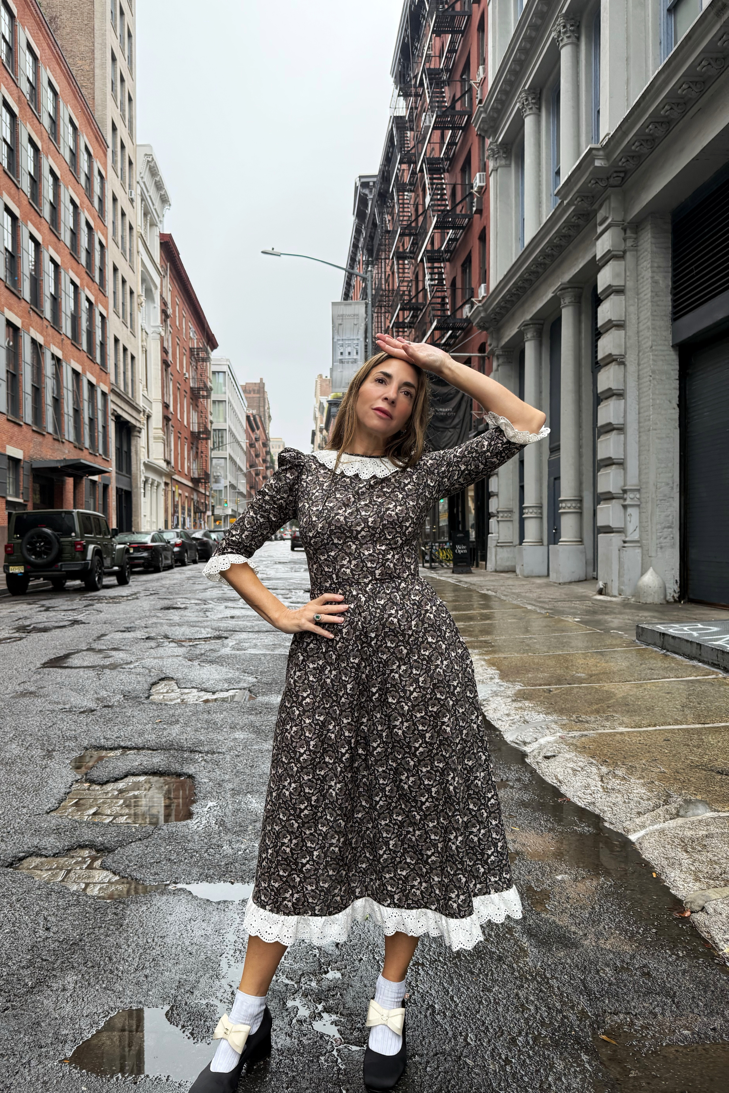 Brodie Dress for Women - Elegant Black Midi Dress for Casual, Office & Evening Wear | Perfect for Parties, Dates & Work