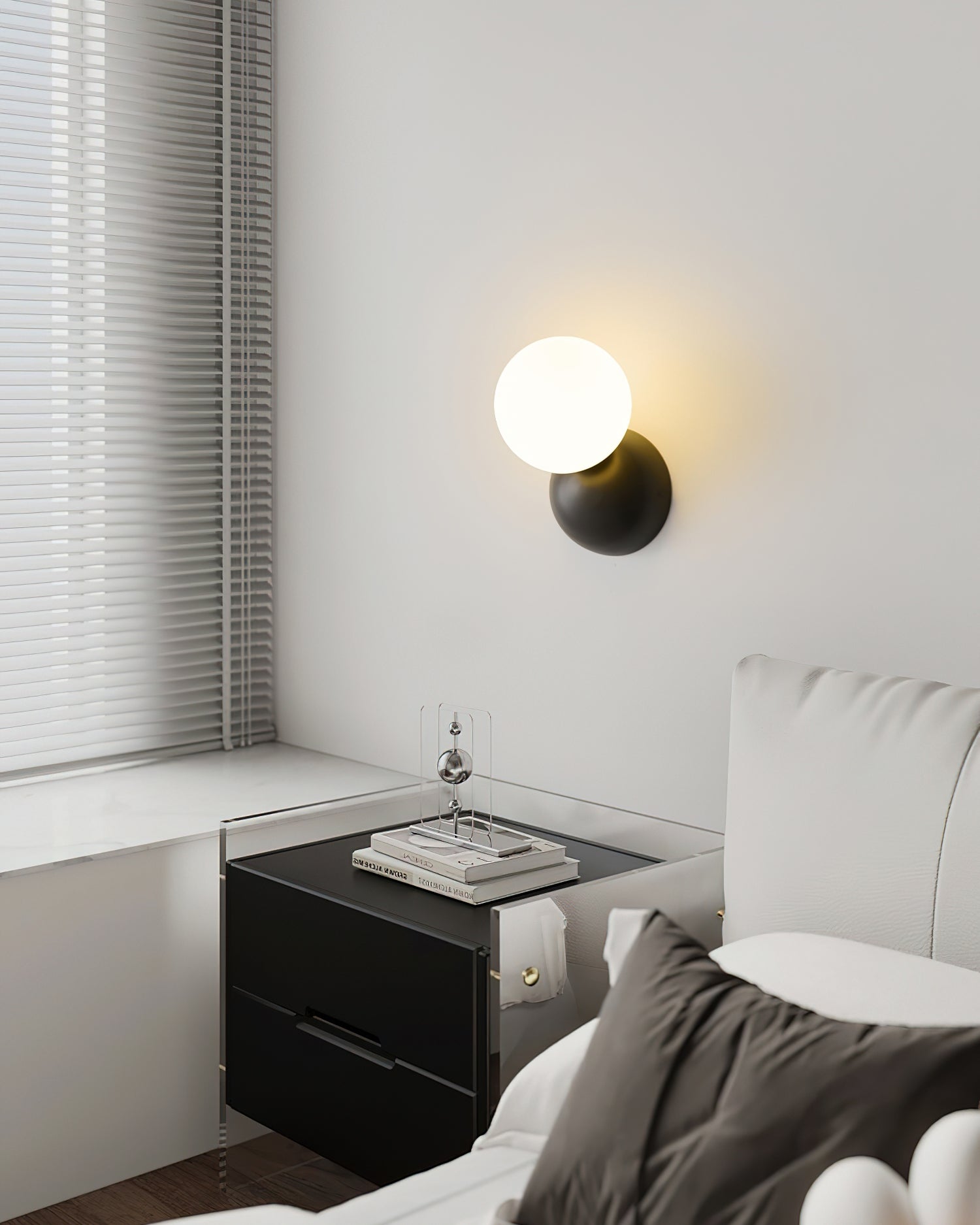 Modern Duris Wall Lamp - Energy Efficient LED Sconce Light Fixture for Bedroom, Living Room & Hallway Decor
