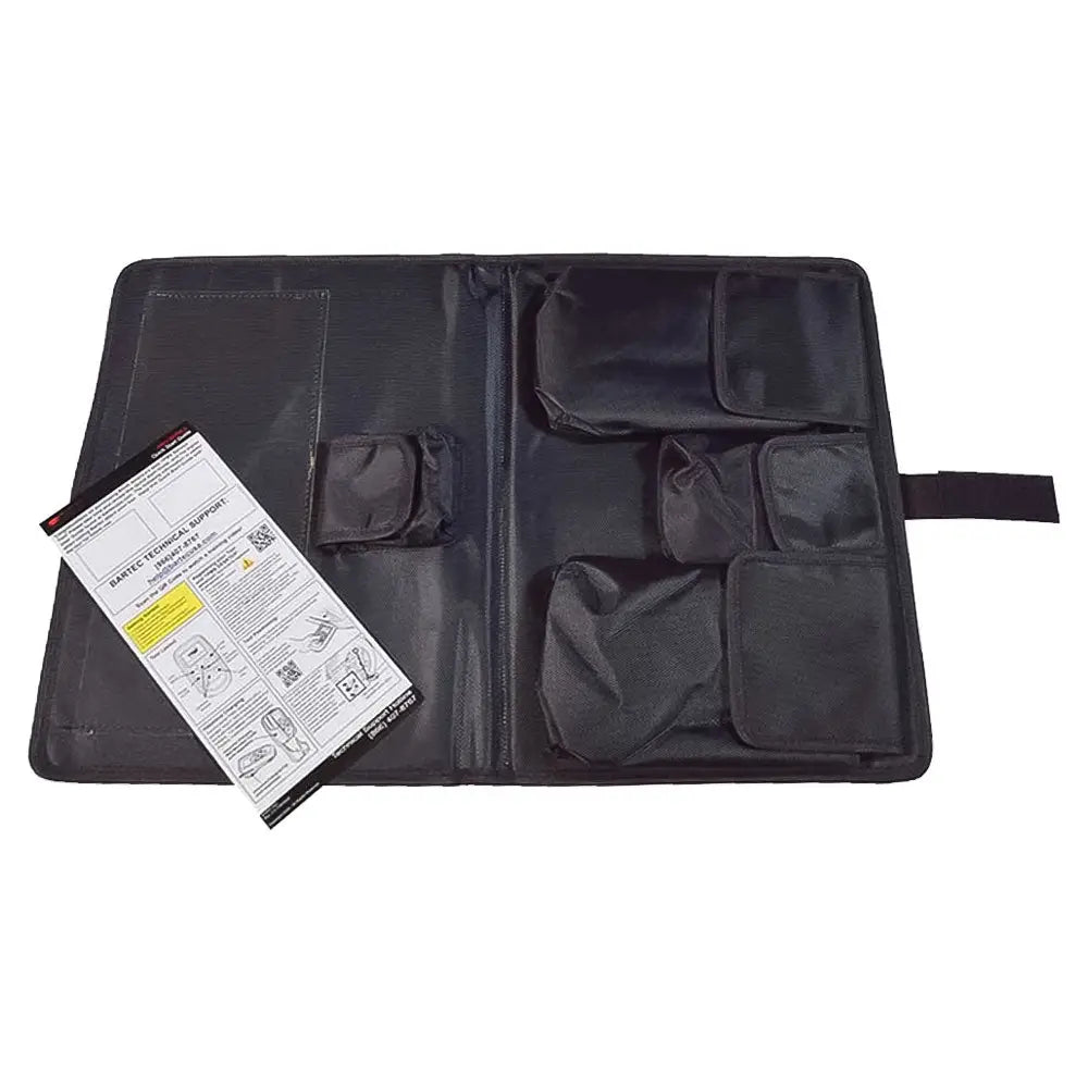 Bartec Pro Series Soft Sided Storage Case - Durable Waterproof Tool Organizer for Electricians & Contractors | Perfect for Job Sites, Workshops & Home Tool Storage
