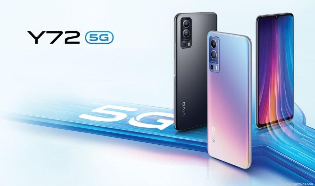 Vivo Y72 5G Smartphone (8GB RAM 128GB Storage) - 6.58