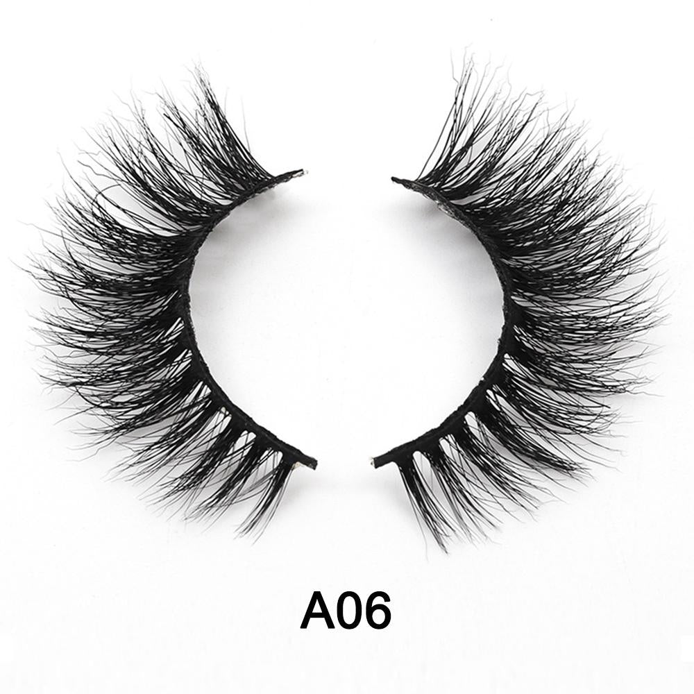 3D Mink Eyelashes - Natural Looking False Eyelashes for Dramatic Volume & Length | Perfect for Daily Wear, Parties, Weddings & Special Occasions