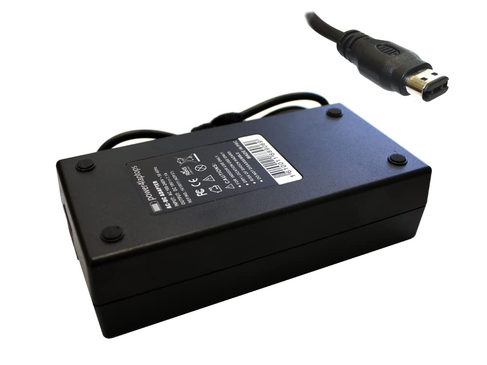 Power4Laptops 90W AC Adapter Charger Power Supply for HP Compaq 375118-001 Laptop - Perfect for Home, Office & Travel Use