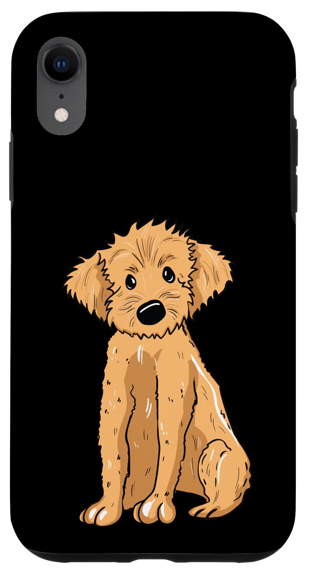 iPhone XR Case - Cute Doodle Dog Design for Labradoodle & Goldendoodle Lovers | Perfect Gift for Pet Owners & Dog Enthusiasts | Protective Phone Cover for Everyday Use & Travel