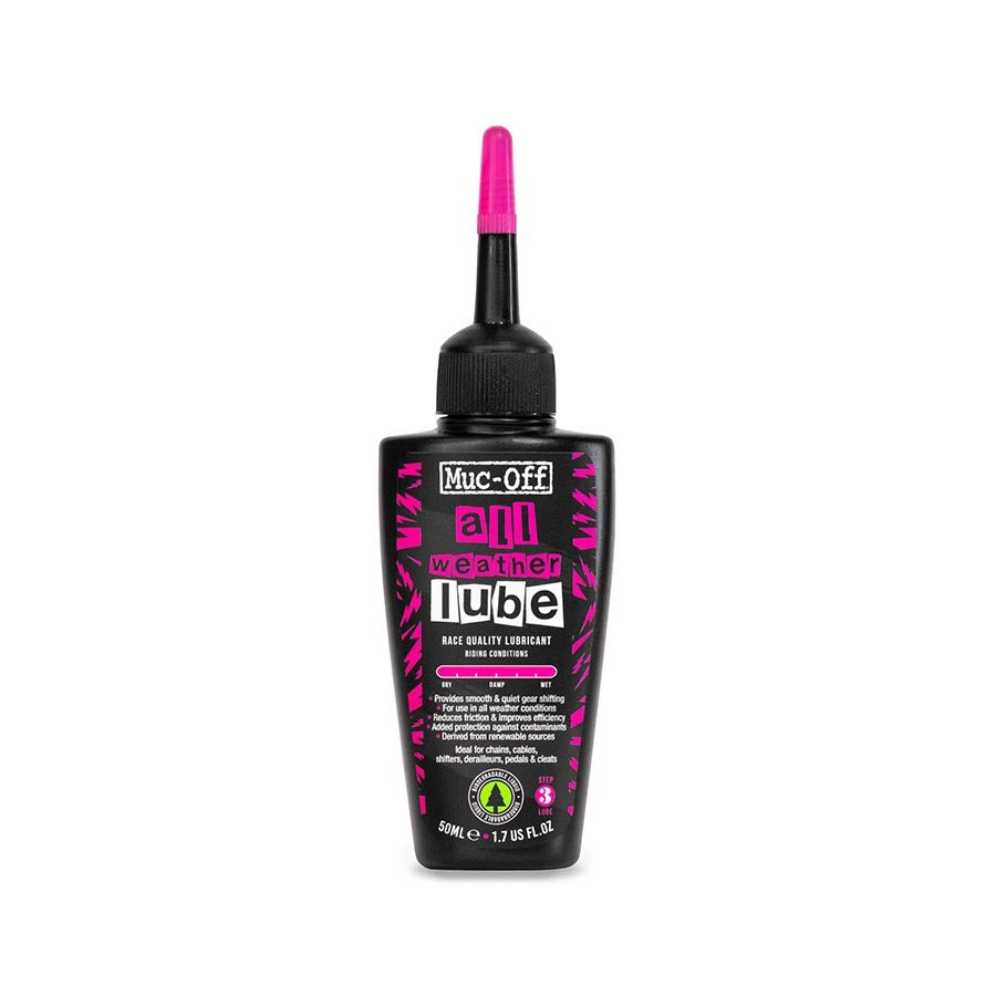 Muc Off All Weather Bike Chain Lube - High Performance Bicycle Lubricant for Wet & Dry Conditions - Perfect for Mountain Biking, Road Cycling & Commuting