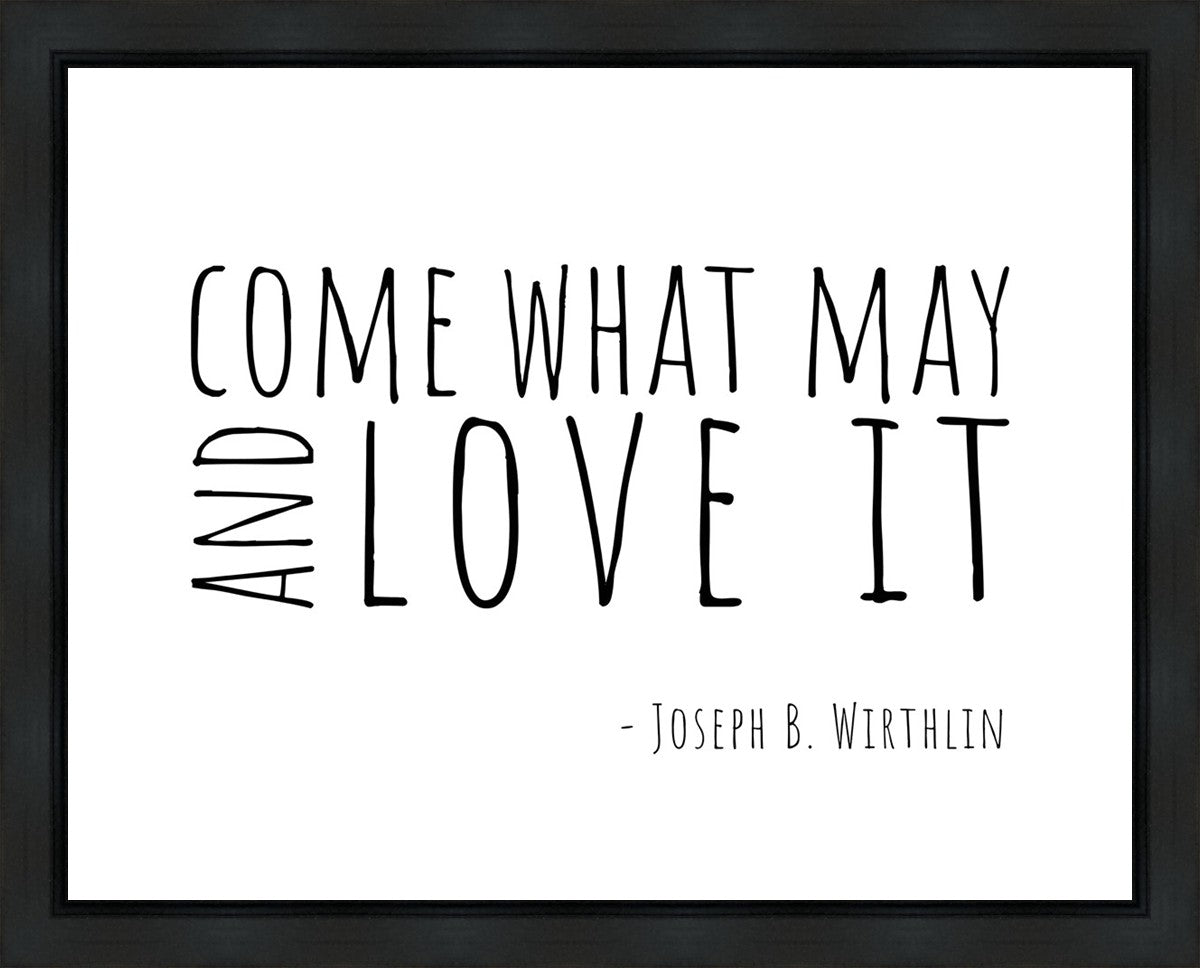 Come What May Gallery Wrap Canvas Art - High-Quality Wall Decor for Living Room, Bedroom & Office - Perfect for Home & Gifts