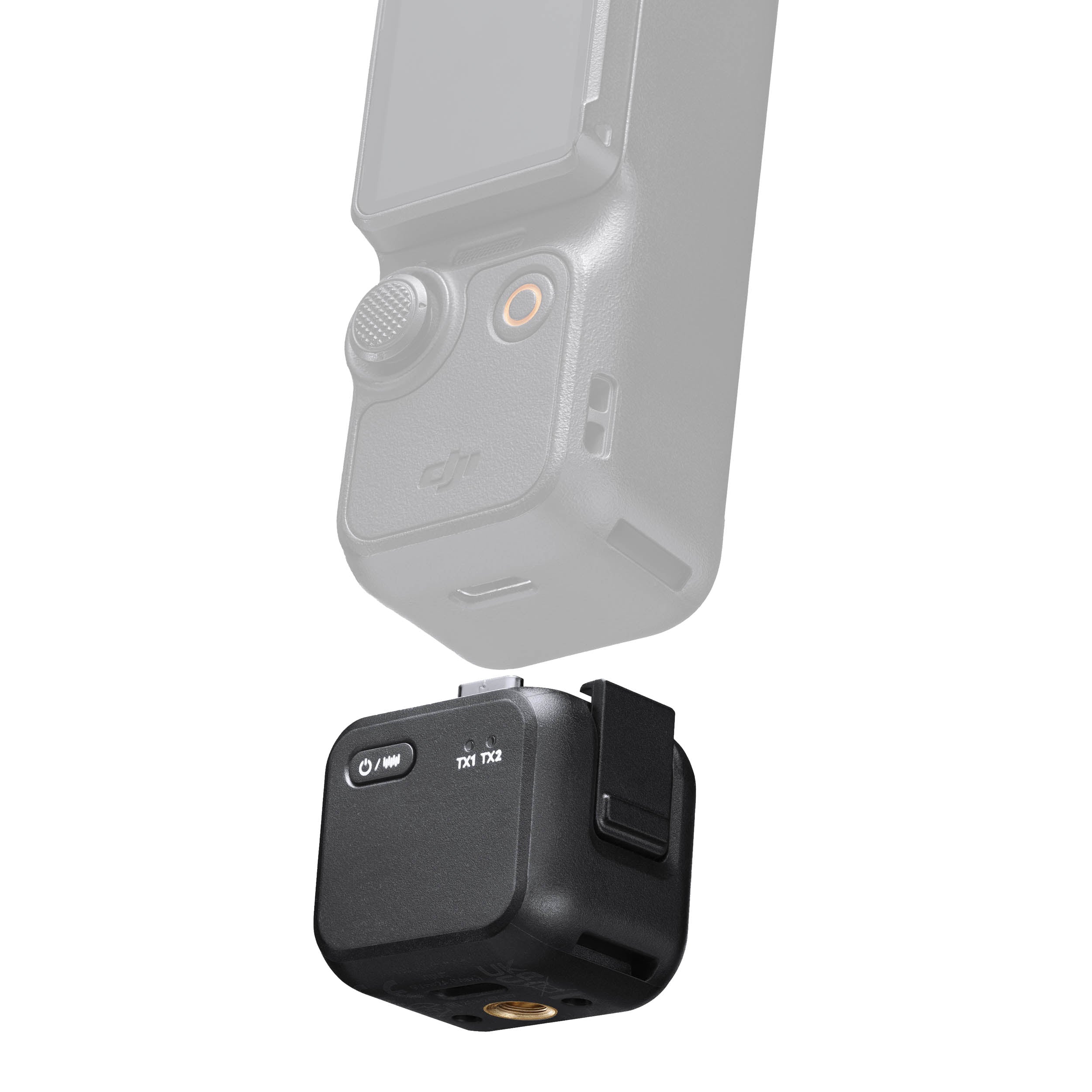 CUBE OP3 RX 2.4GHz Wireless Microphone Receiver for DJI Osmo Pocket 3 - Professional Audio Solution for Vlogging, Live Streaming & Content Creation
