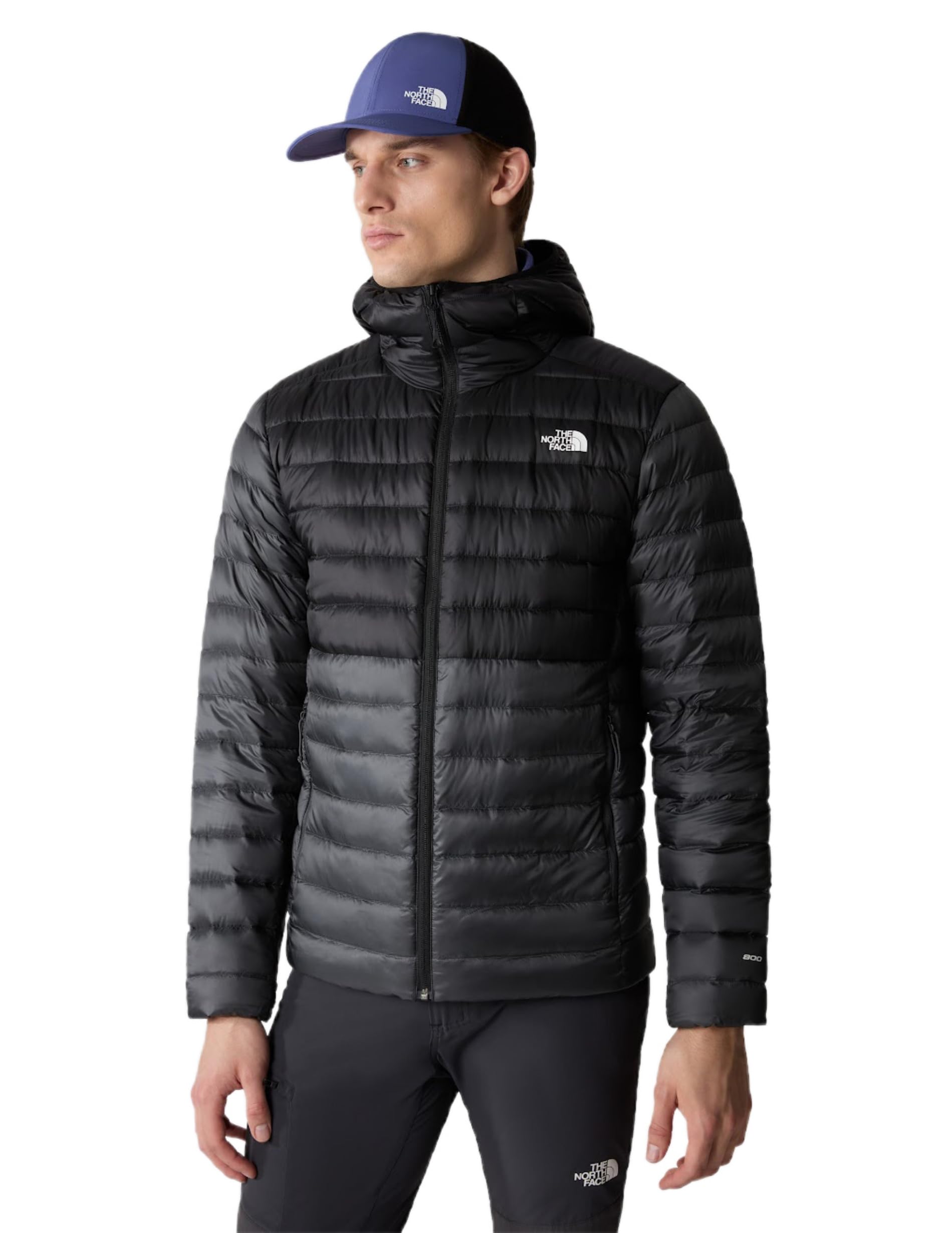 THE NORTH FACE Men's Resolve Down Jacket with Hood - Lightweight Waterproof Winter Coat for Hiking, Camping & Outdoor Adventures