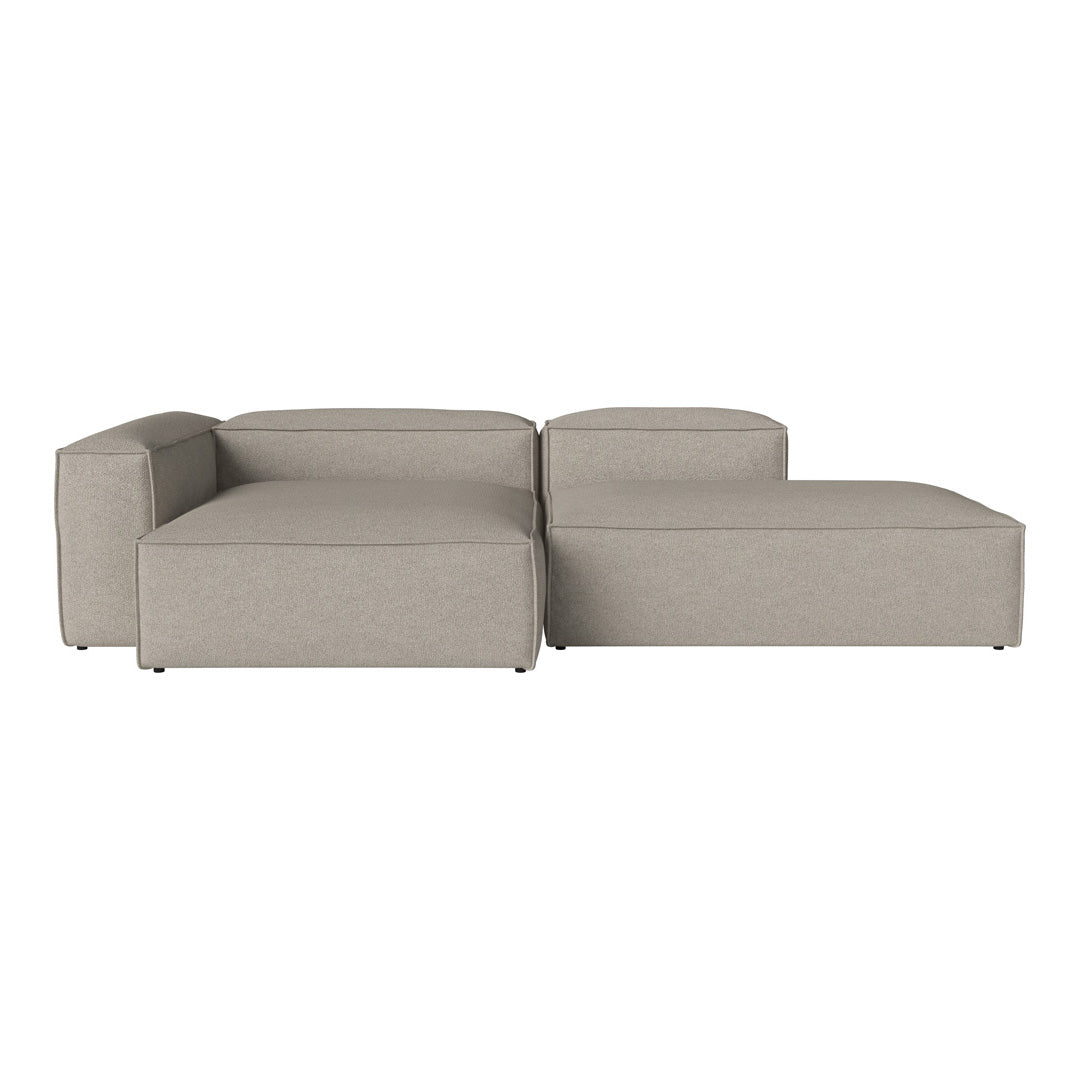 Cosima 2 Seater Sofa with Open End & Chaise - Modern Living Room Furniture for Small Spaces | Perfect for Apartments, Condos and Cozy Home Decor