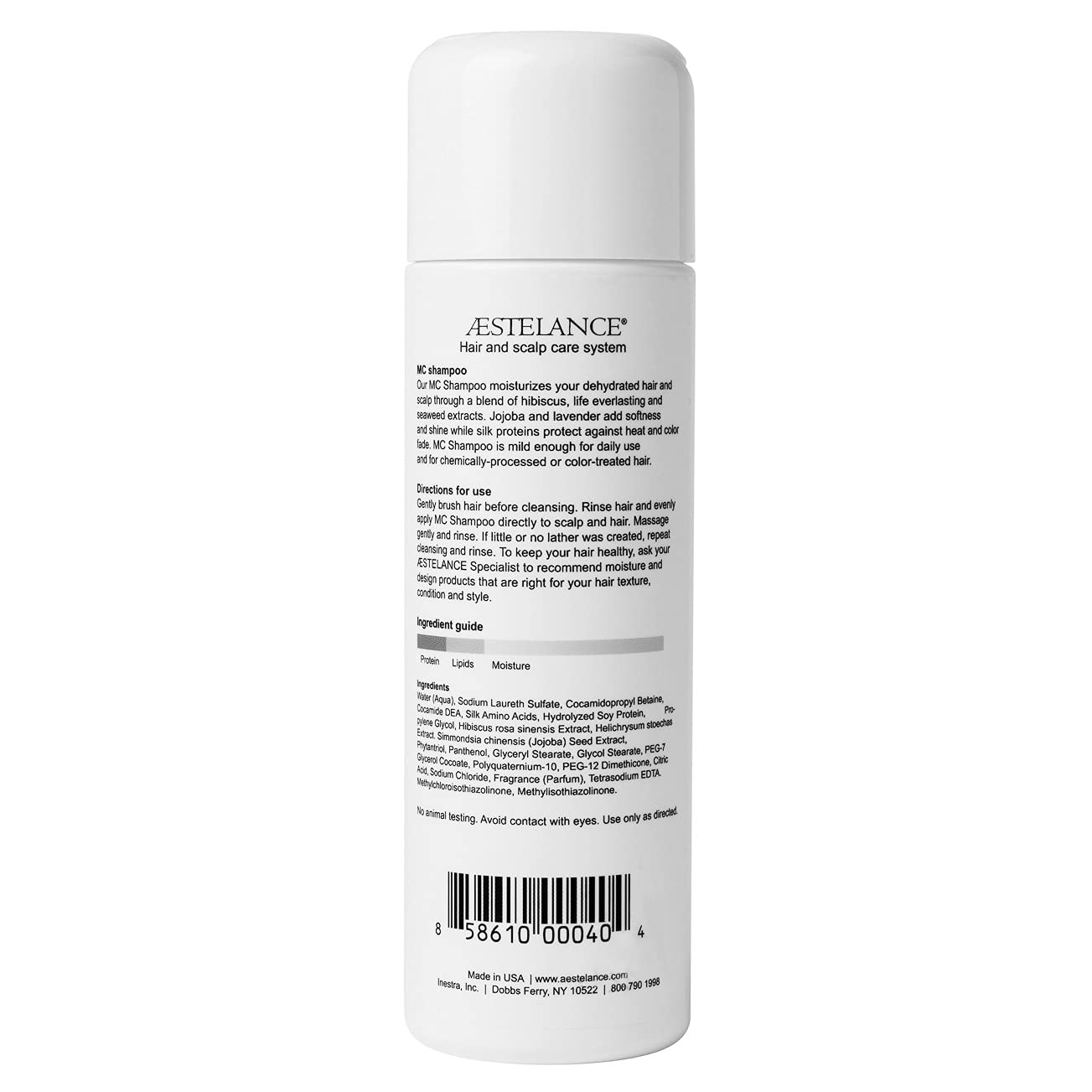 MC Moisturizing Shampoo 8 oz for Dry Hair - Deep Hydration & Instant Moisture - Sulfate-Free Hair Care for Damaged & Frizzy Hair - Perfect for Daily Use & Color-Treated Hair