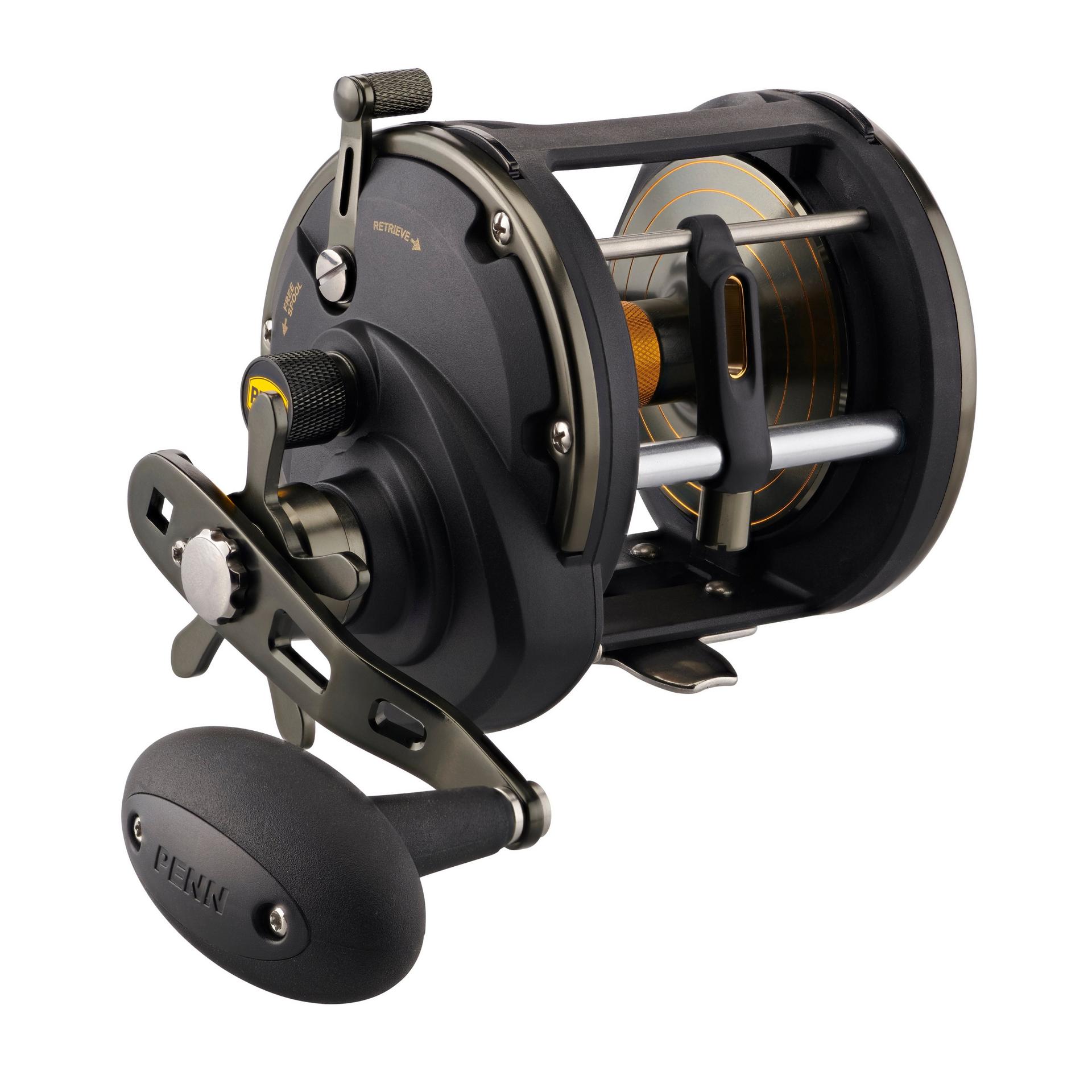 Squall® II Level Wind Conventional Reel - Saltwater & Freshwater Fishing Reel for Casting, Trolling & Bottom Fishing - Perfect for Offshore, Inshore & Pier Angling